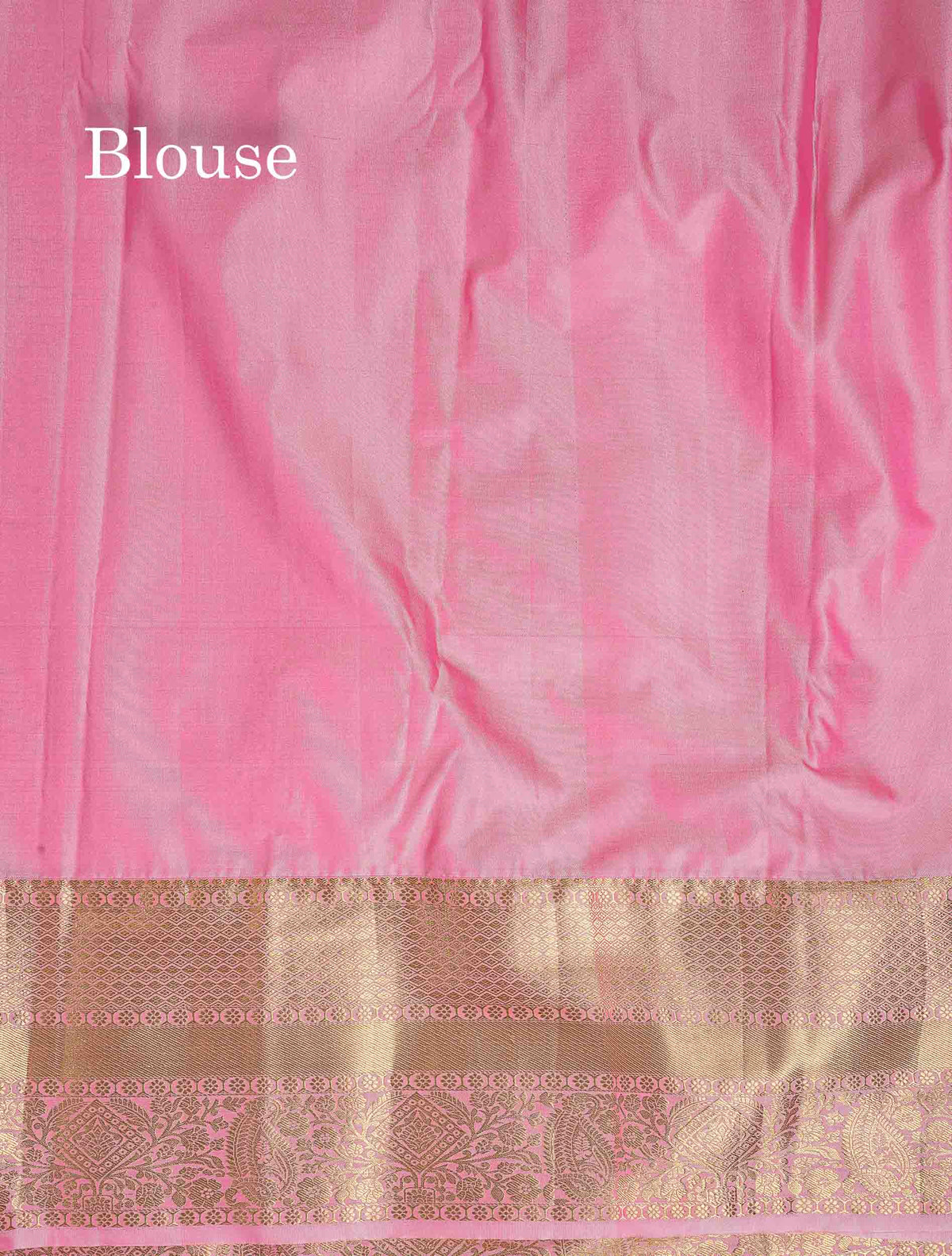 Bridal Semi Silk Saree - Magenta Colour Body With Contrast Light Pink Evening Morning Border