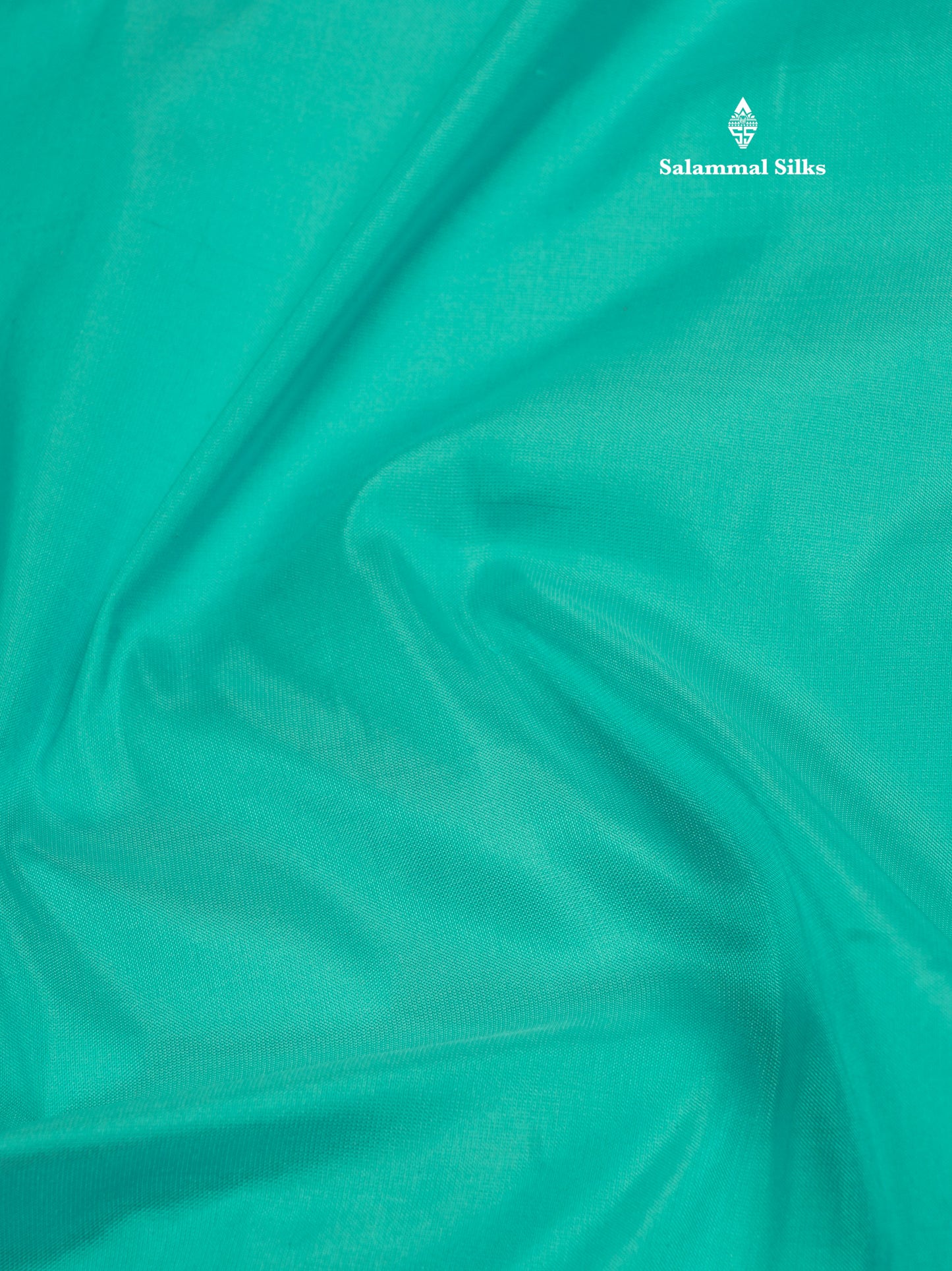 Kanjivaram Beautiful Light Ramar Blue 9Yards Pure Silk Saree With (3.5inch) MagentaBorder