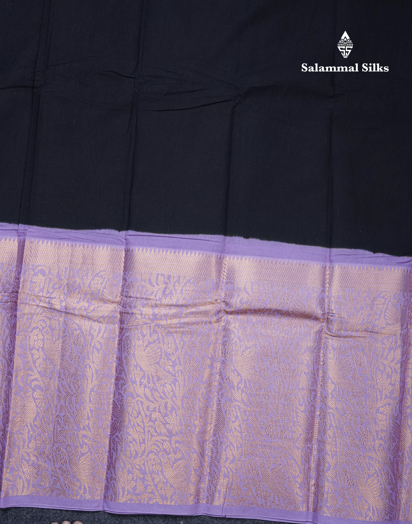 Beautiful Rust Orange Plain Pure Sungudi Cotton Saree With Contrast Brown Long Border