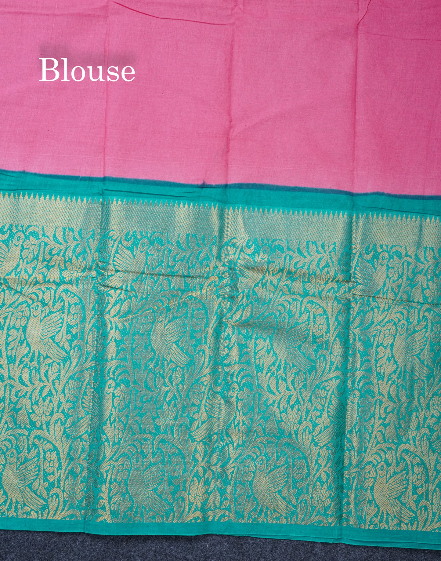 Beautiful Rust Orange Plain Pure Sungudi Cotton Saree With Contrast Brown Long Border