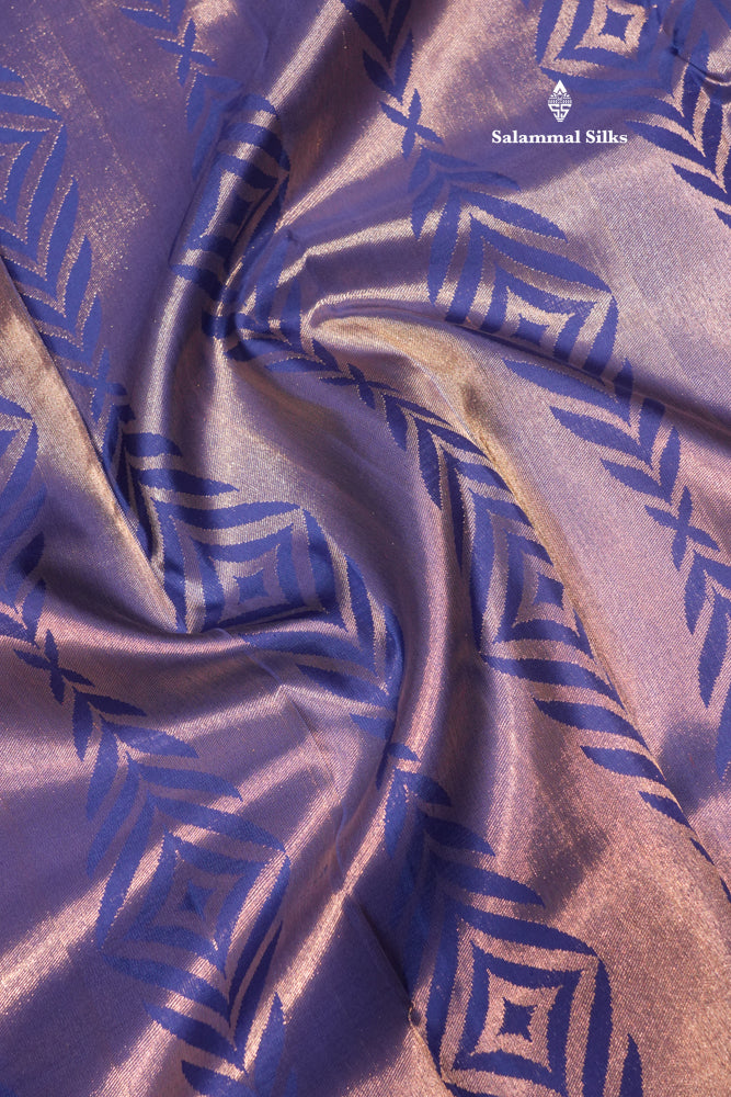 Blue Colour 8Kol Pure Kanjivaram Silk Saree