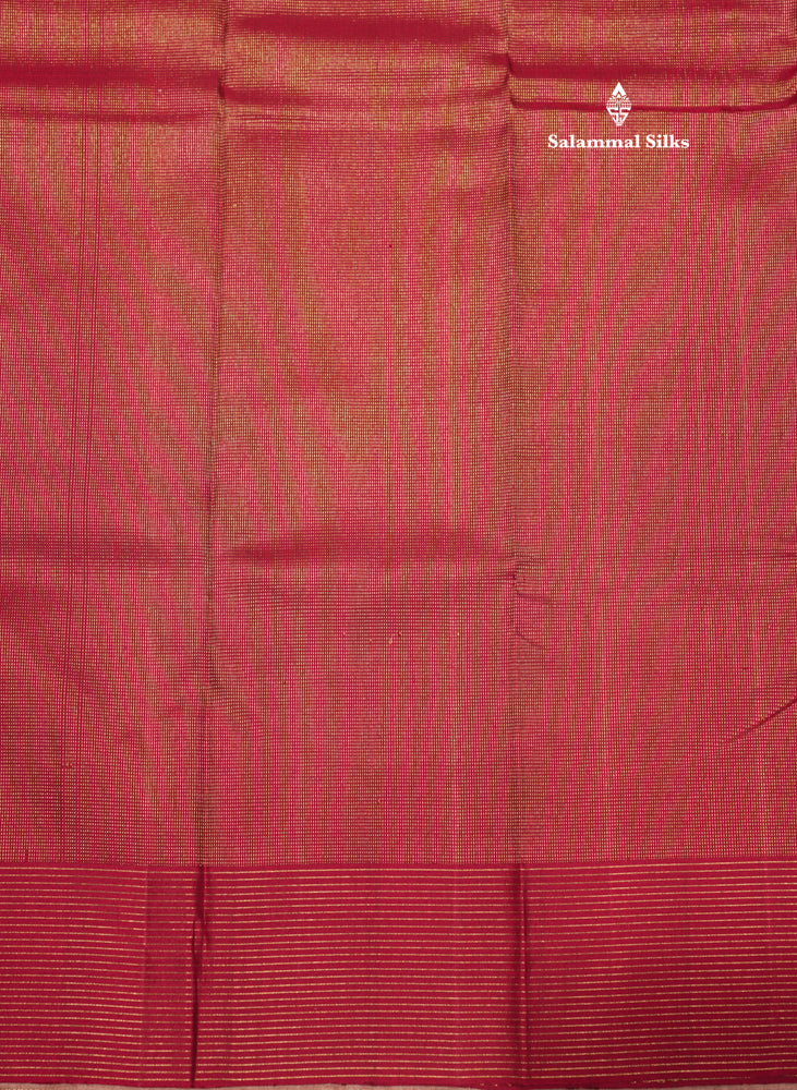 Vairaoosi Maroon Colour Pure Kanjivaram Silk Saree With Small Checks Border