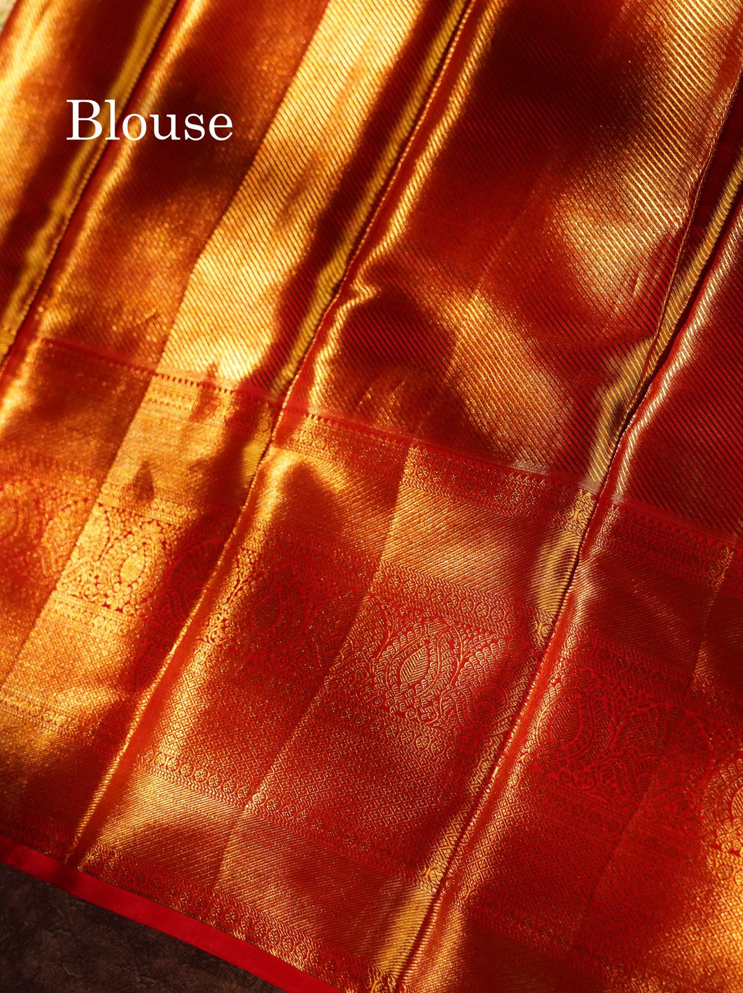 Beautiful Light Green Tissue Bridal Pure Kanjivaram Silk Saree With Contrast Chilly Red Traditional Evening Morning Border
