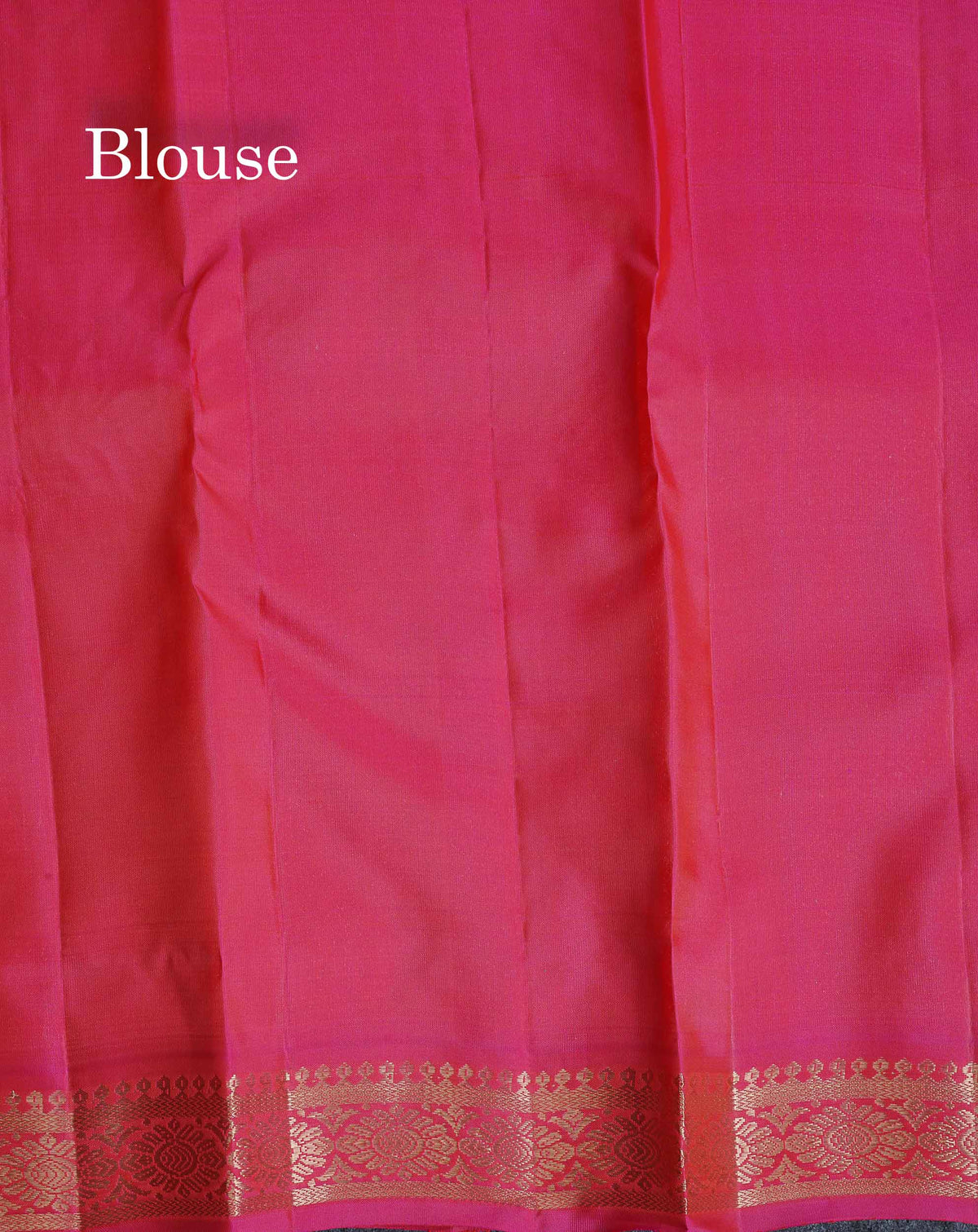 Pure Mix Silk Saree - Peach Colour Body Zari Butta With Contrast Pink Small Border