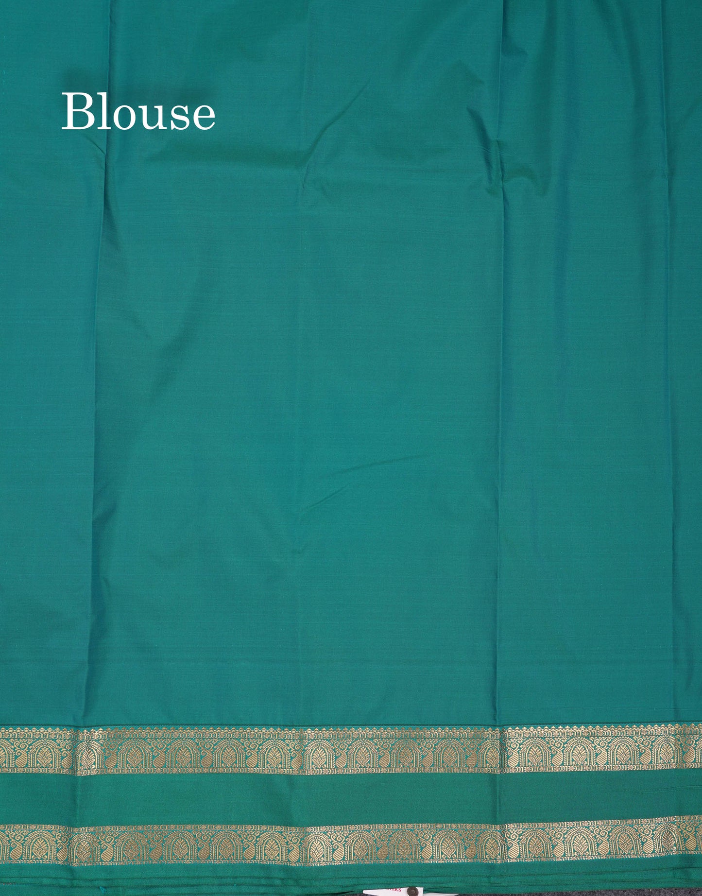 Beautiful Violet Semi Silk Saree With Teal Green Traditional Korvai Double Border