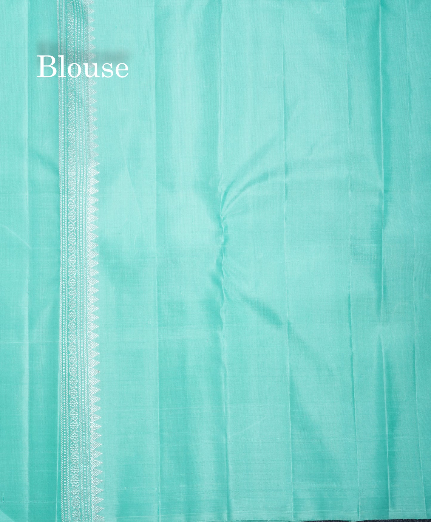 Violet Pure Kanjivaram Silk Saree With Contrast Rexona Fancy Multicolour Checks Border