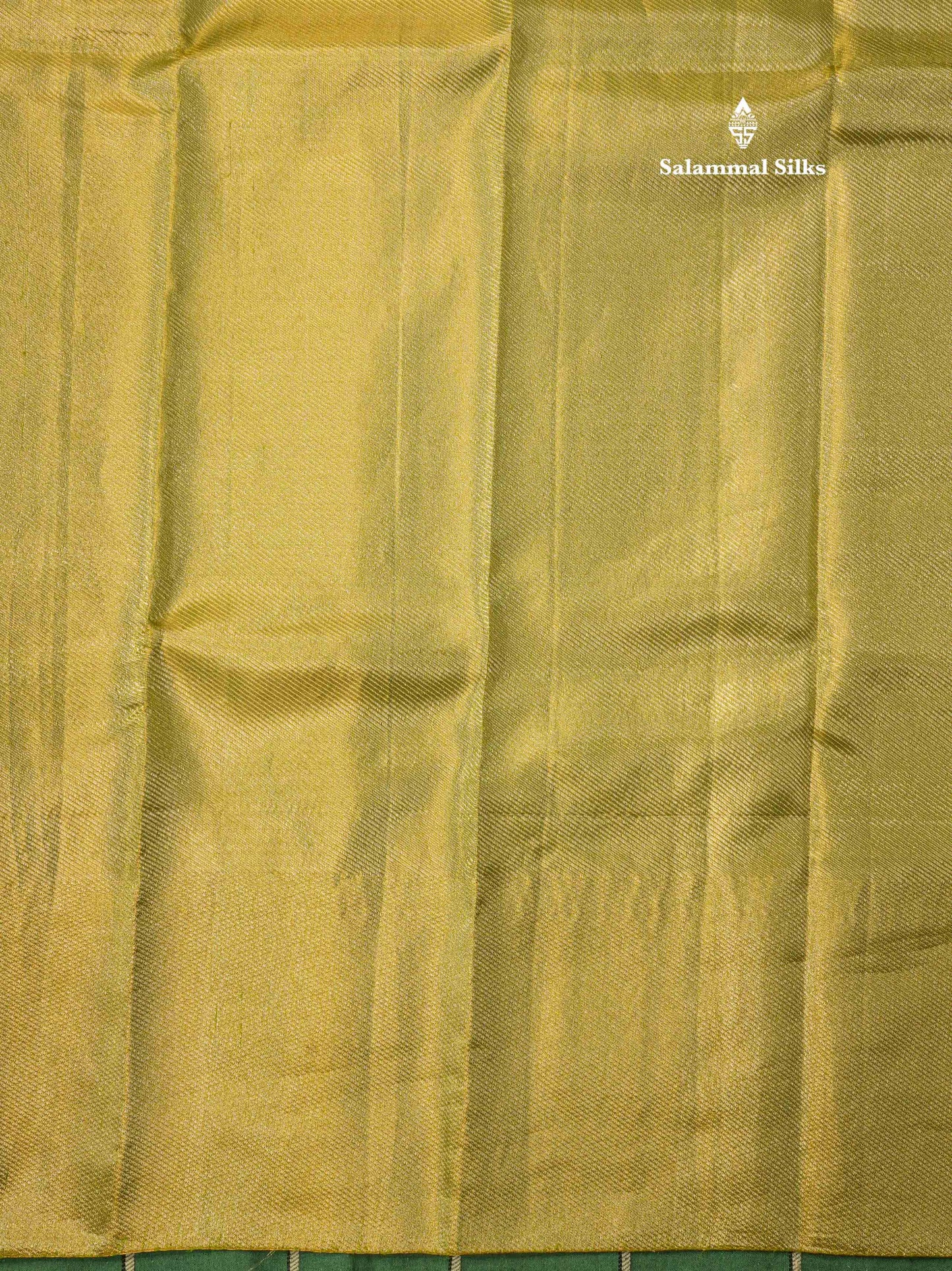 Light Elaichi Green Bridal Pure Kanjivaram Silk Saree With Contrast Light Green Blouse