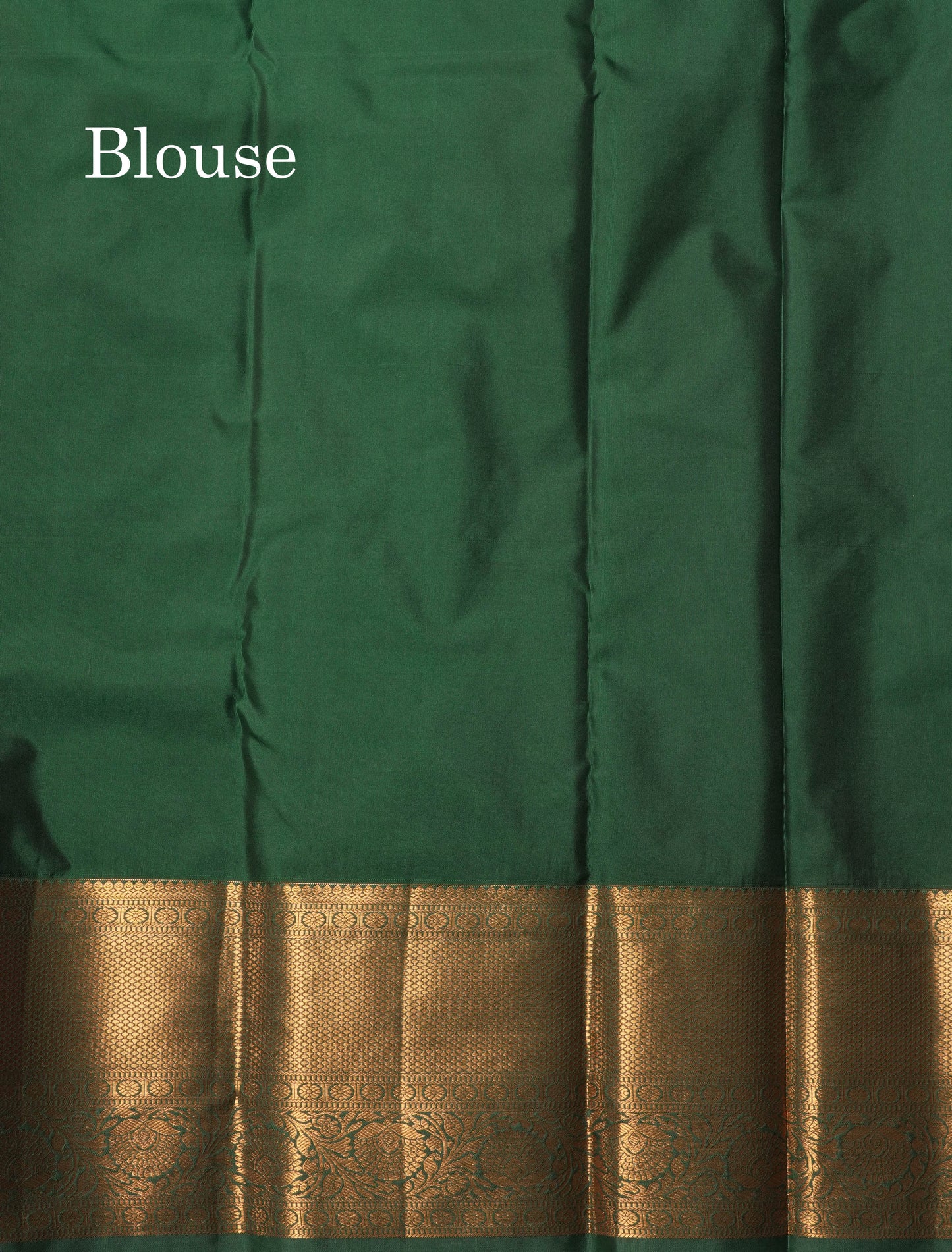Magenta Pink Bridal Semi Silk Saree With Contrast Bottle Green Border