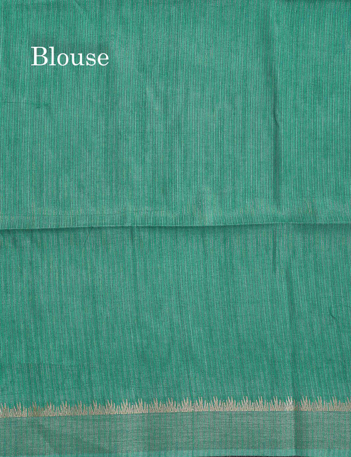 Semi Tussar Saree - Peach Pink Colour Body With Fancy Border