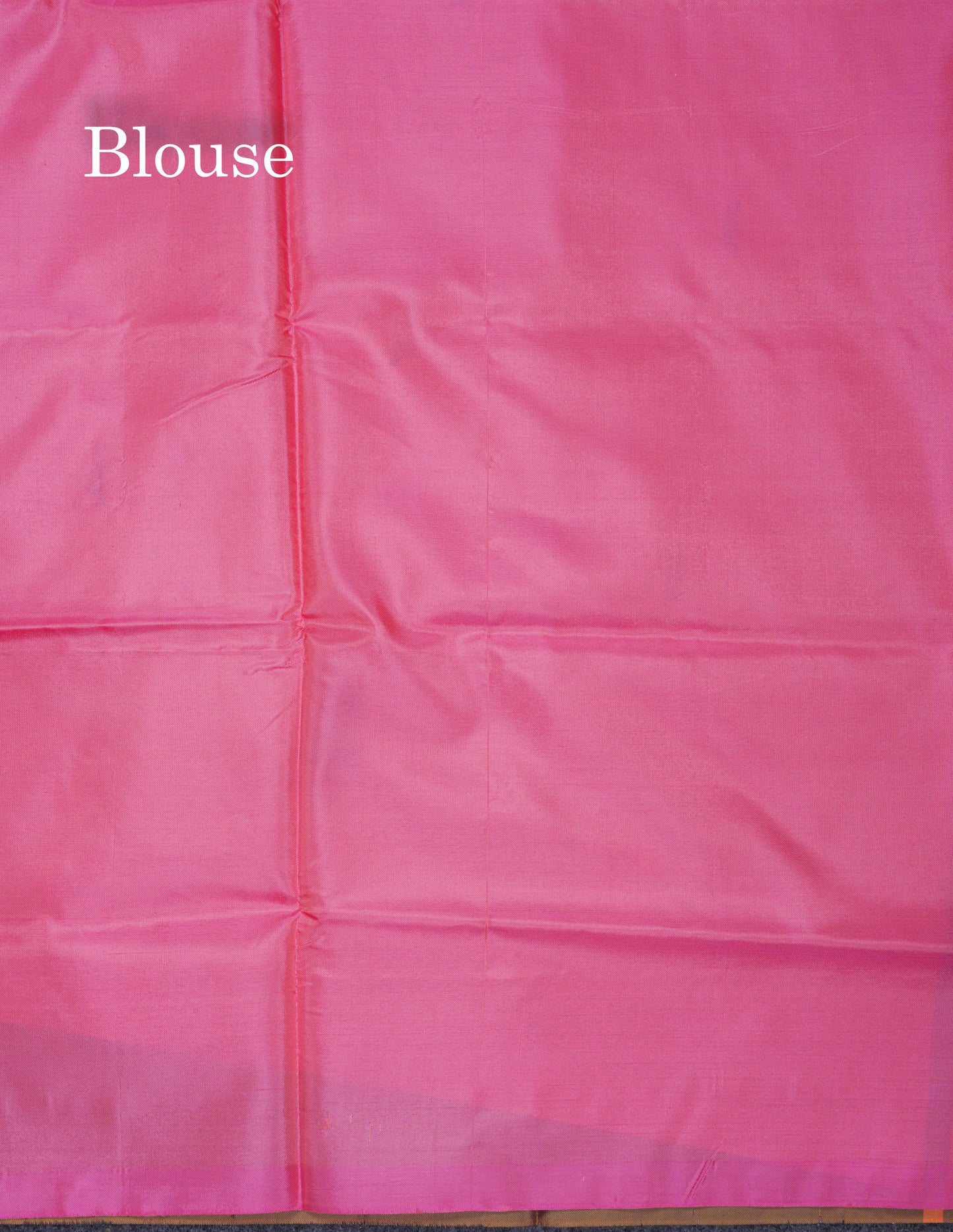 Olive Mustard Yellow Thread work Buttas Banana Pinth Saree (Vaazhainaar Pattu) With Contrast Pink Blouse
