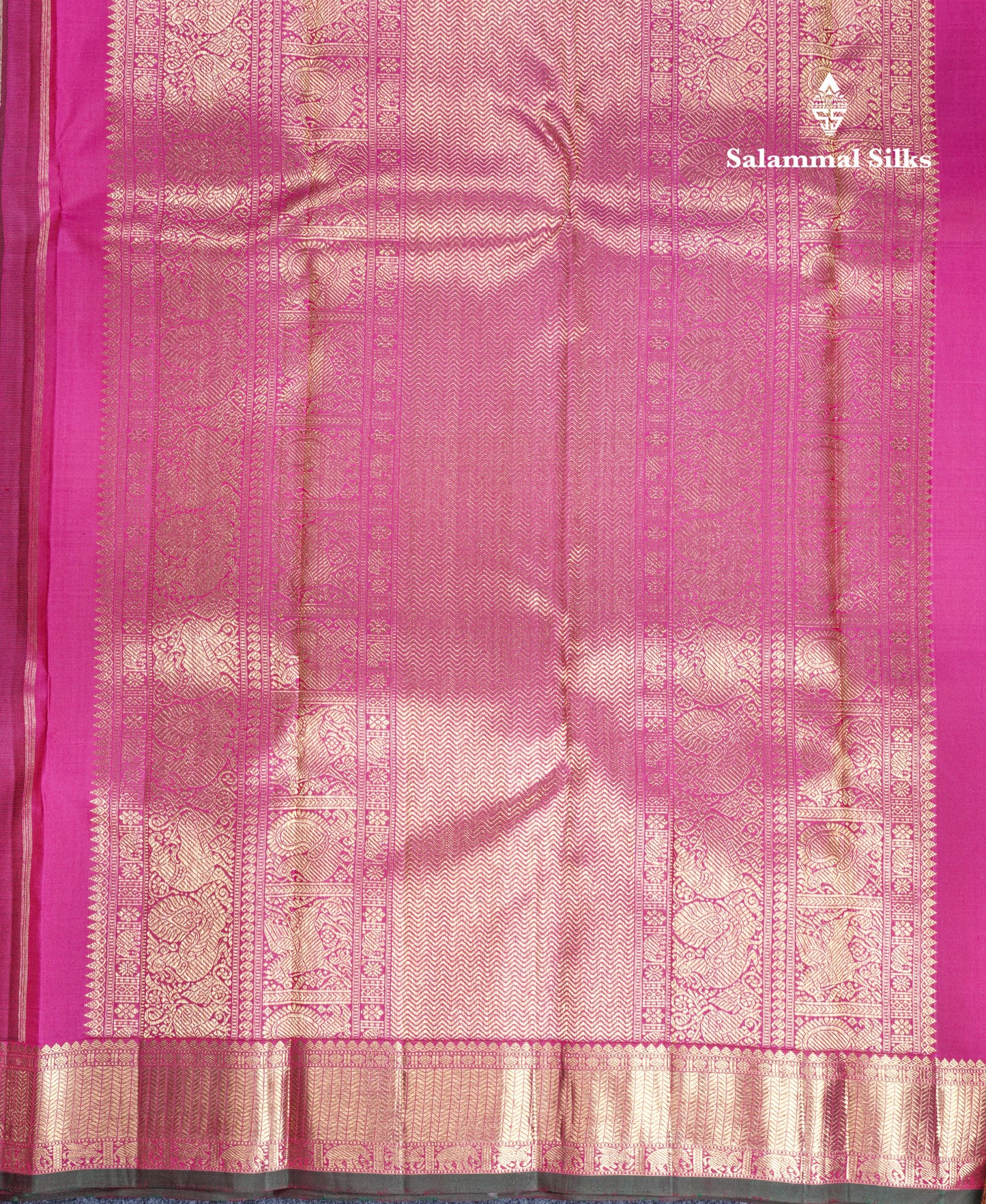 Maroon Pure Kanjivaram Silk Saree Pure Zari with Beautiful Traditional Border