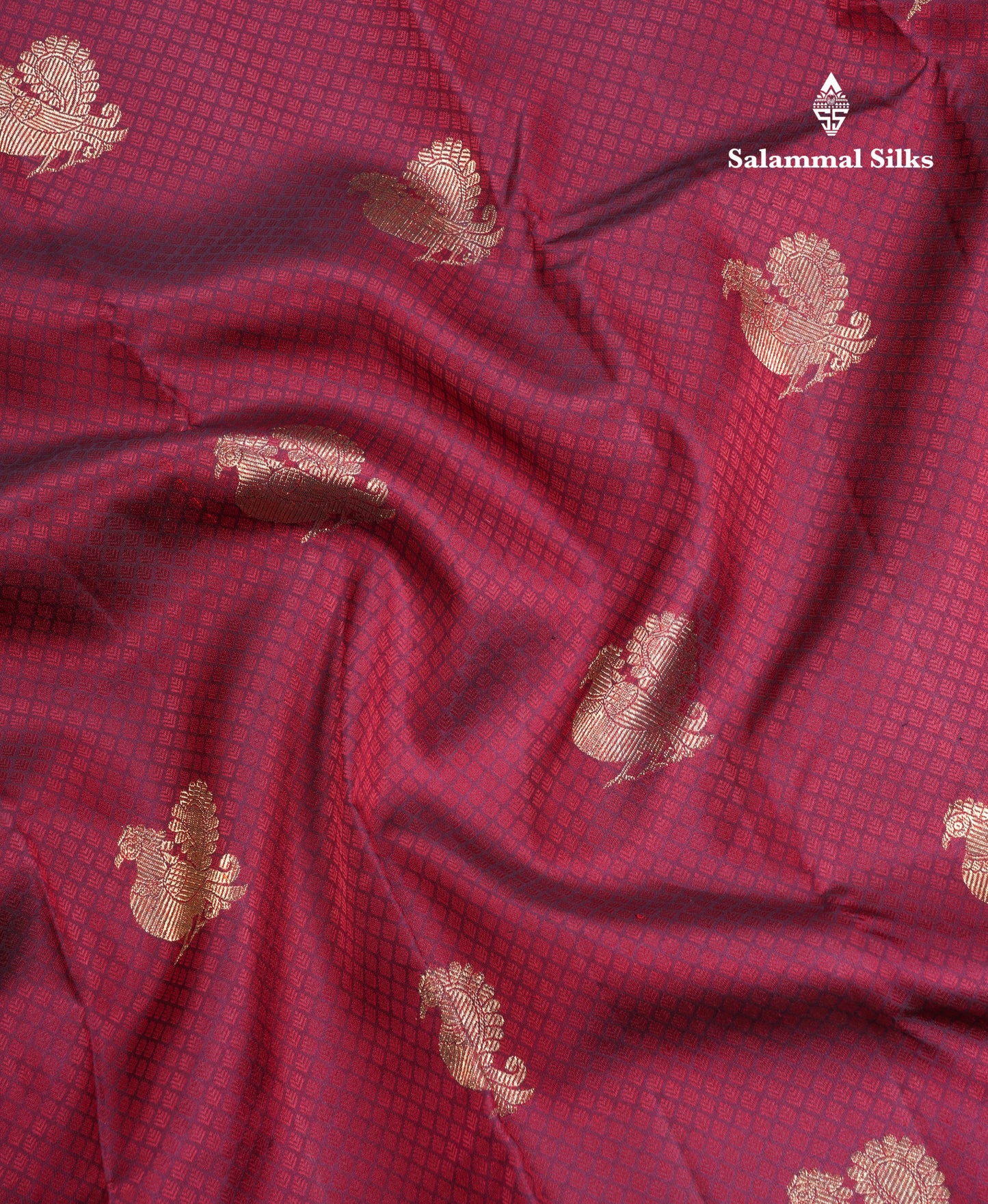 Maroon Pure Kanjivaram Silk Saree Pure Zari with Beautiful Traditional Border