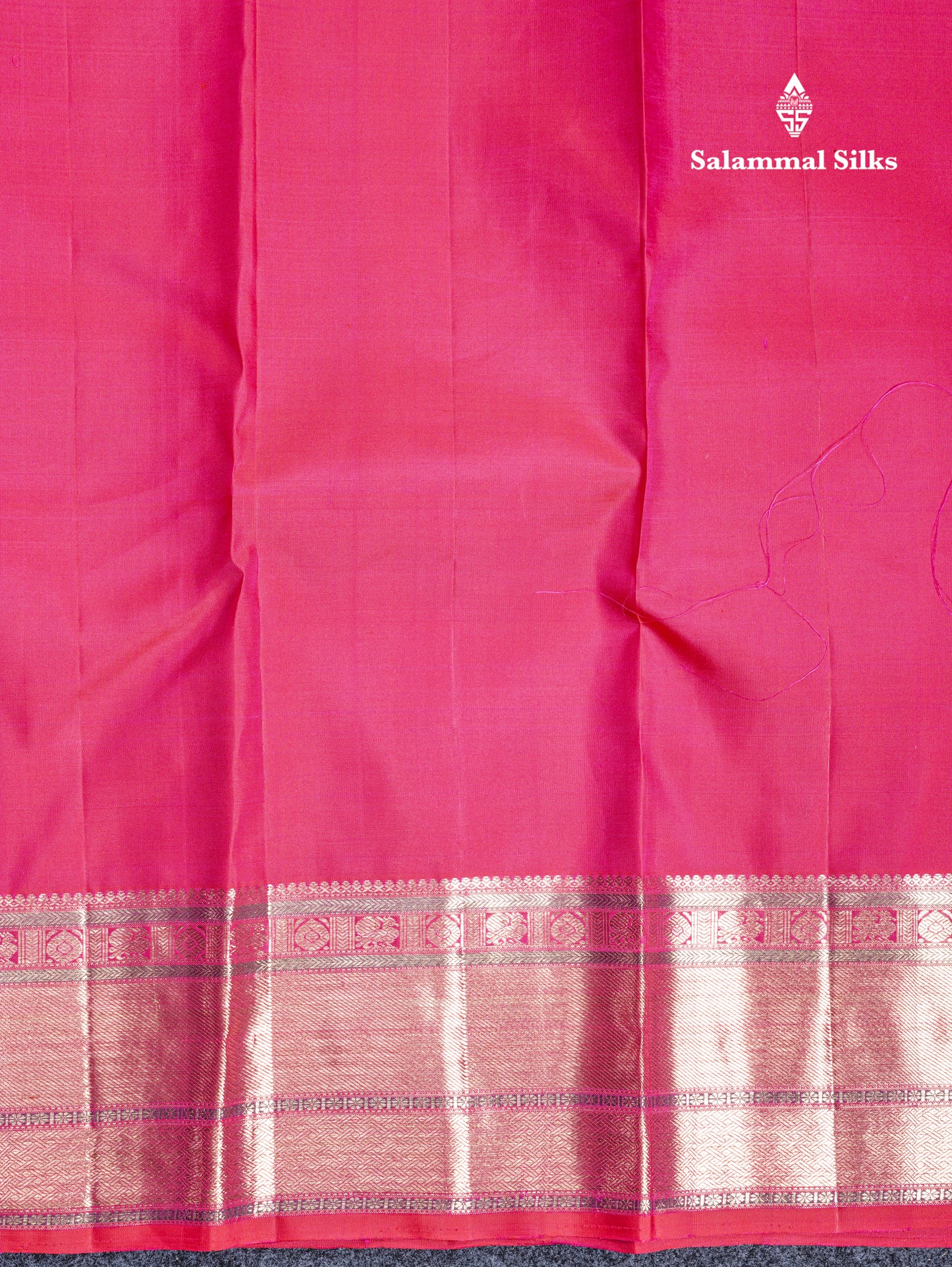 Reddish Pink Beautiful Emboss Design Bridal Pure Kanjivaram Silk Saree Pure Zari with Traditional Zari Butta Border