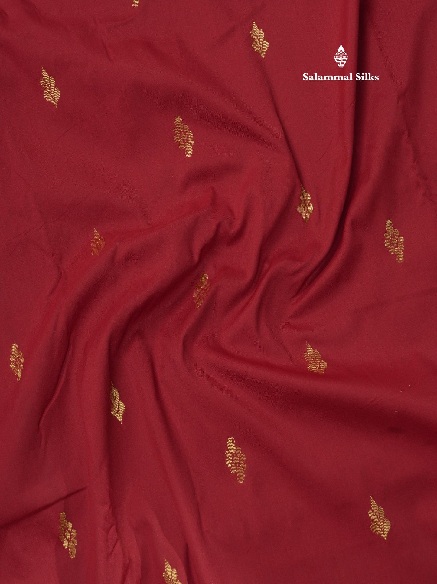 9.5 Yards Semi Silk Saree Maroon with Contrast Bottle Green Border