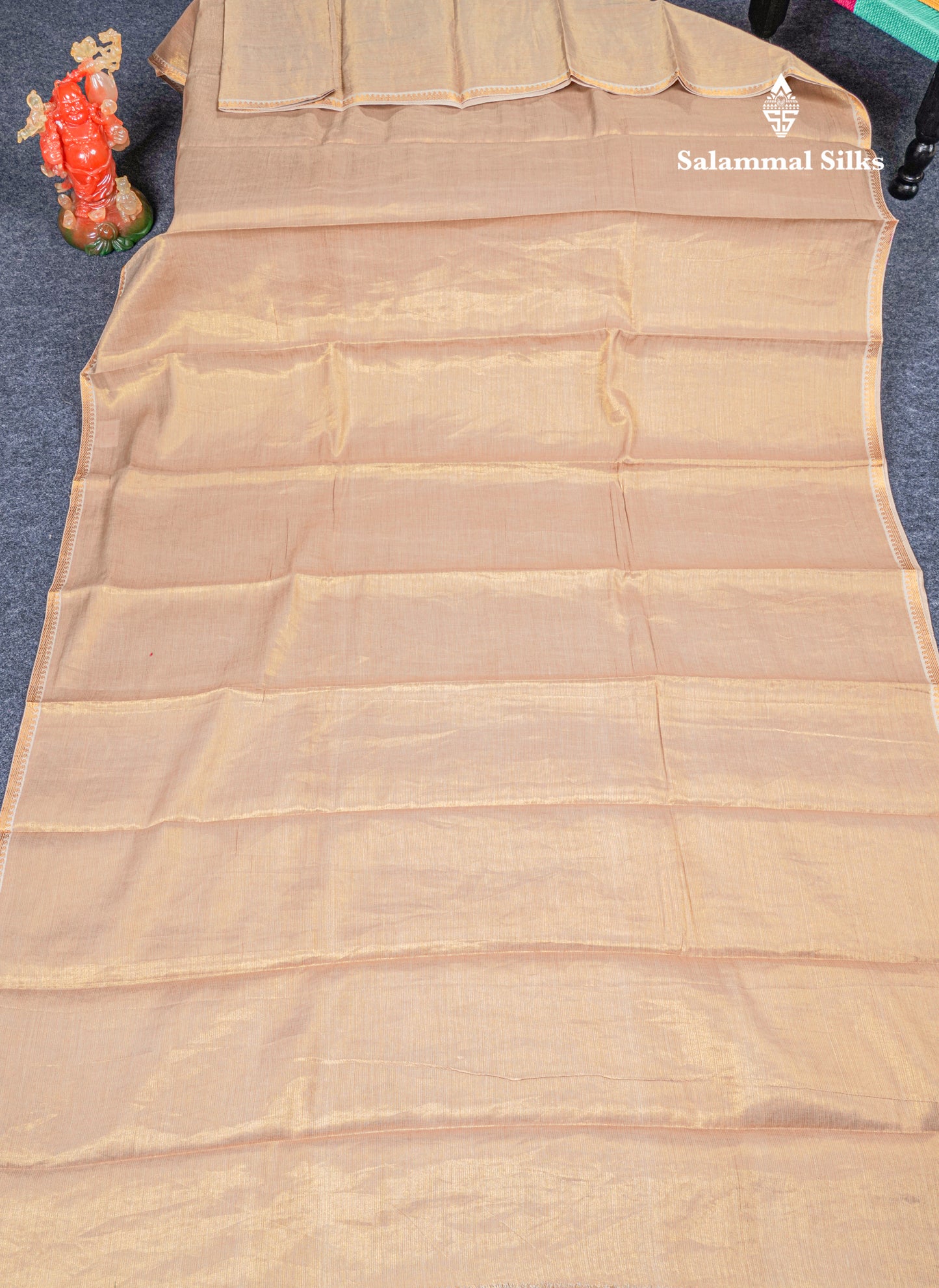 Violet Beautiful Tissue Pure Sungudi Cotton Saree With Small Border