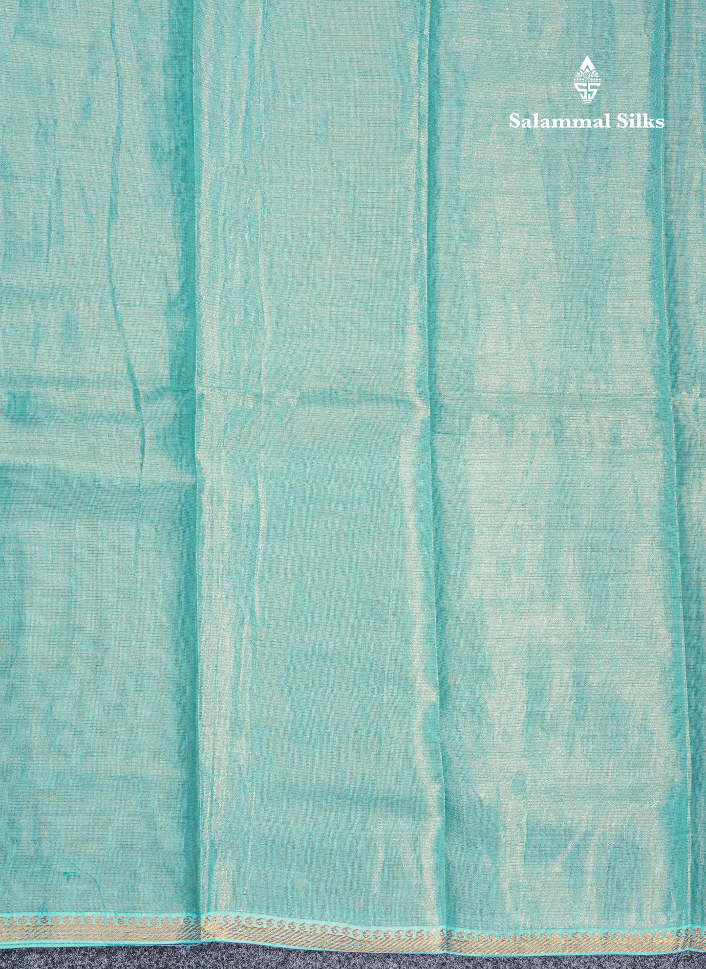 Violet Beautiful Tissue Pure Sungudi Cotton Saree With Small Border