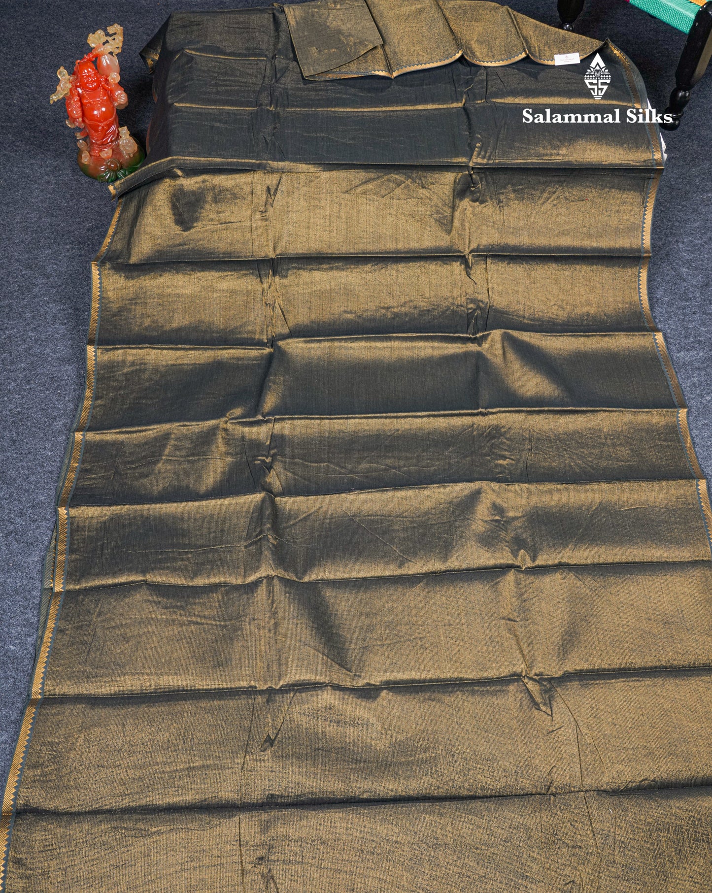 Violet Beautiful Tissue Pure Sungudi Cotton Saree With Small Border
