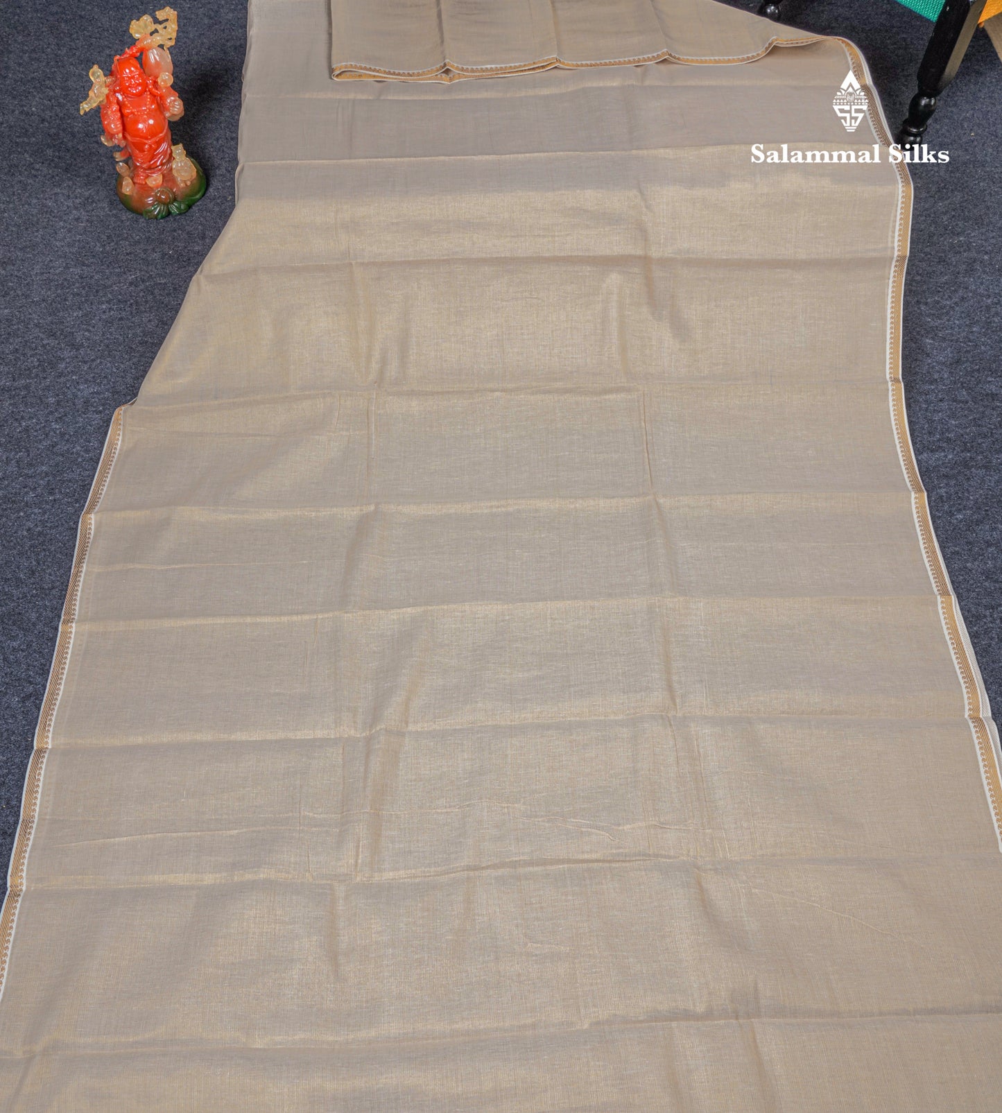Violet Beautiful Tissue Pure Sungudi Cotton Saree With Small Border