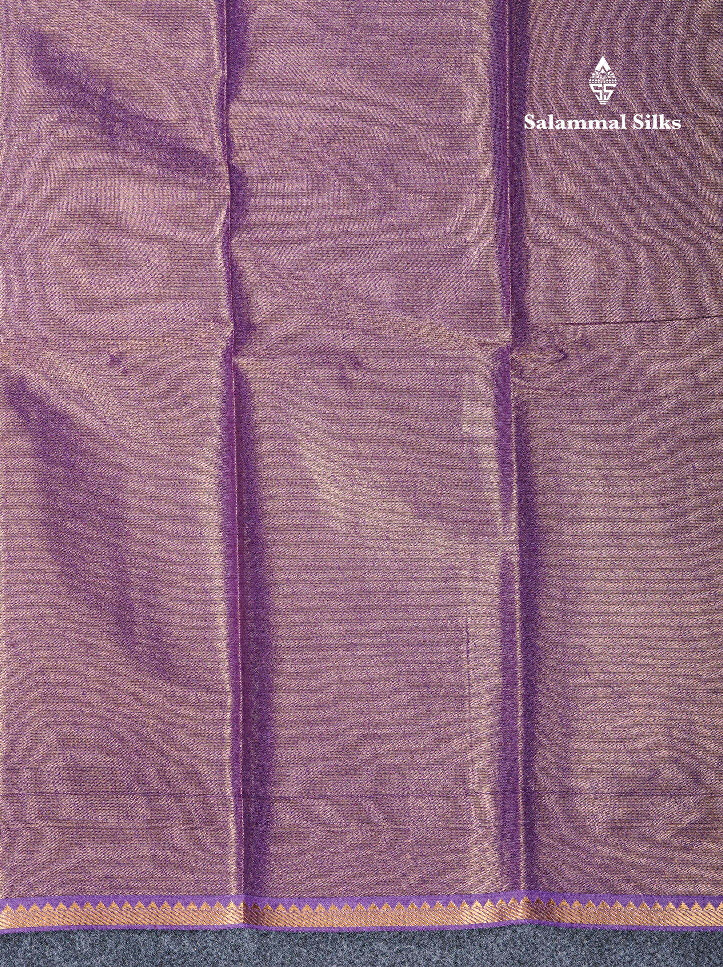 Violet Beautiful Tissue Pure Sungudi Cotton Saree With Small Border