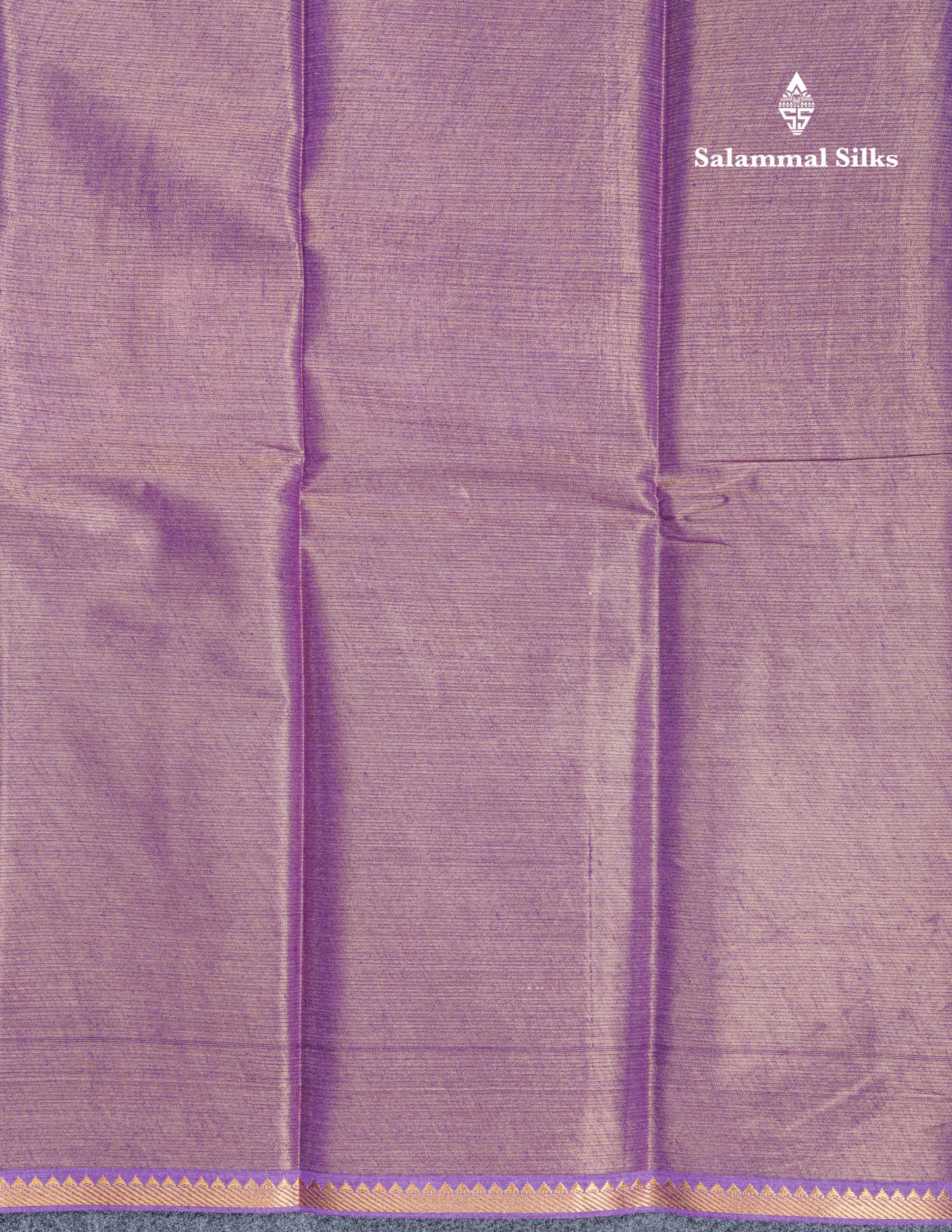 Violet Beautiful Tissue Pure Sungudi Cotton Saree With Small Border