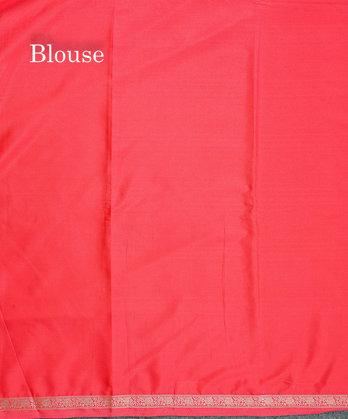 Semi Mysore Silk Saree - Pink Colour Body Plain With Small Border