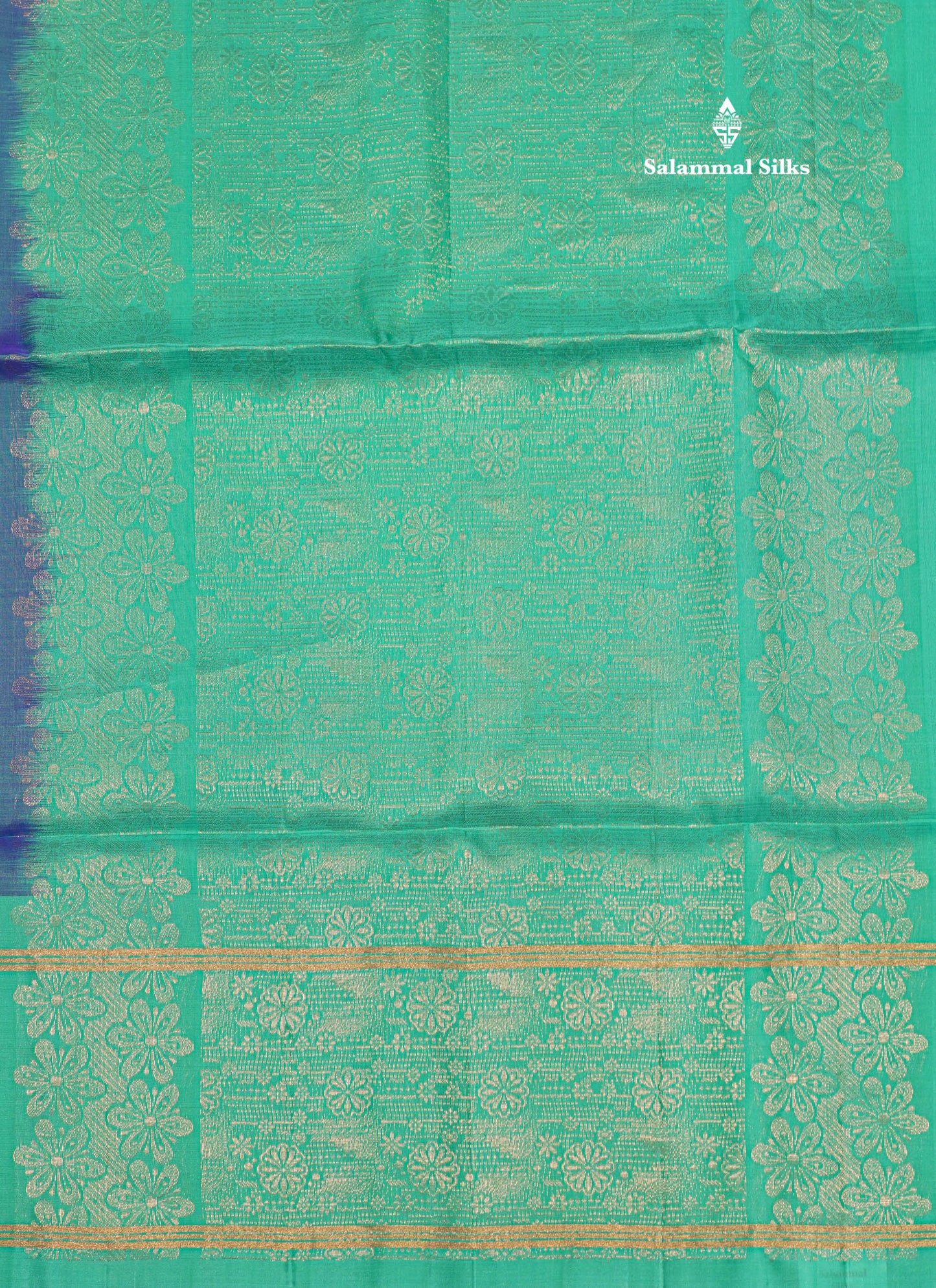 Ramar Blue Colour Pure Kanjivaram Soft Silk Saree With Rexona Green Border