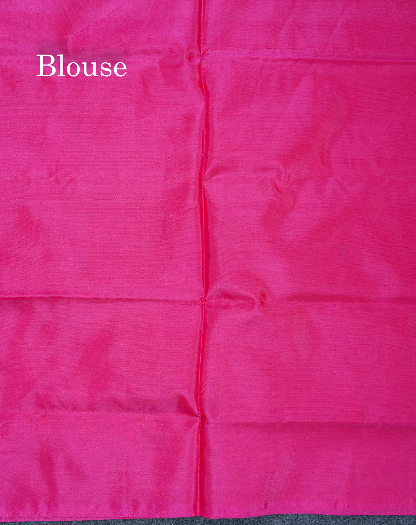 Olive Mustard Yellow Thread work Buttas Banana Pinth Saree (Vaazhainaar Pattu) With Contrast Magenta Pink Blouse