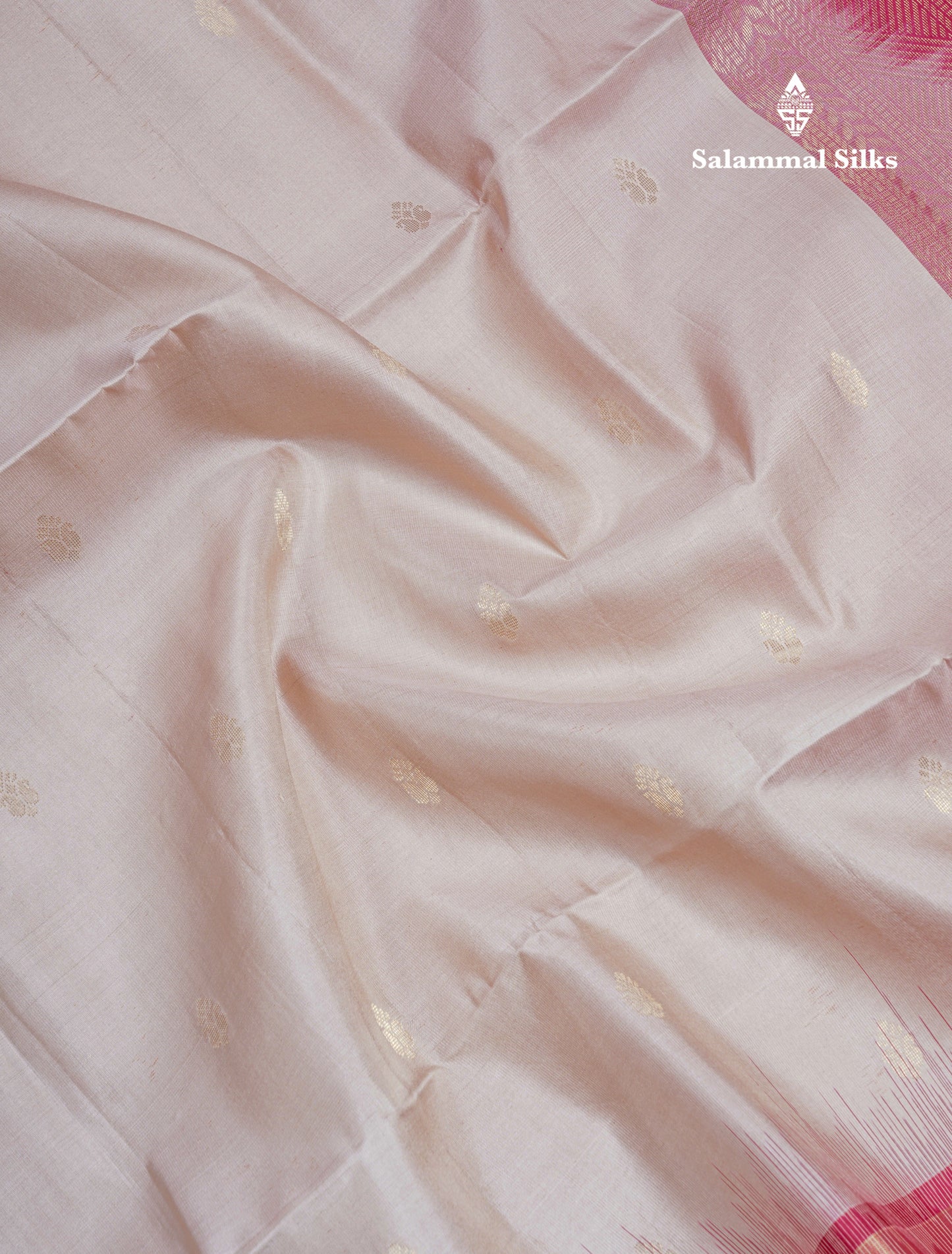 Beautiful Sandal Pure Kanjivaram Soft Silk Saree With Maroon Border