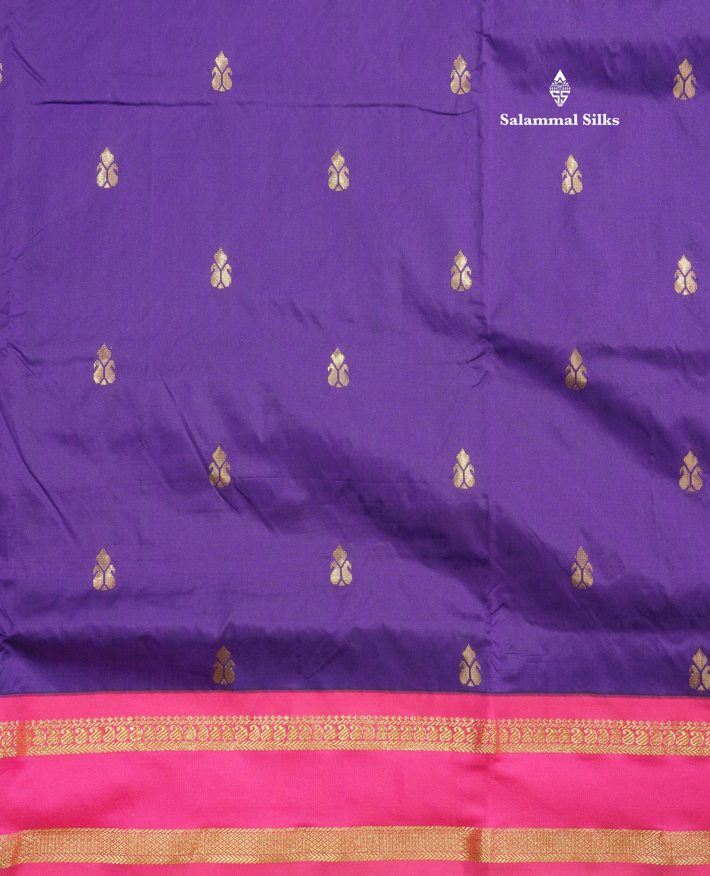 9.5 Yards Semi Silk Saree Mango Yellow with Contrast Green Border