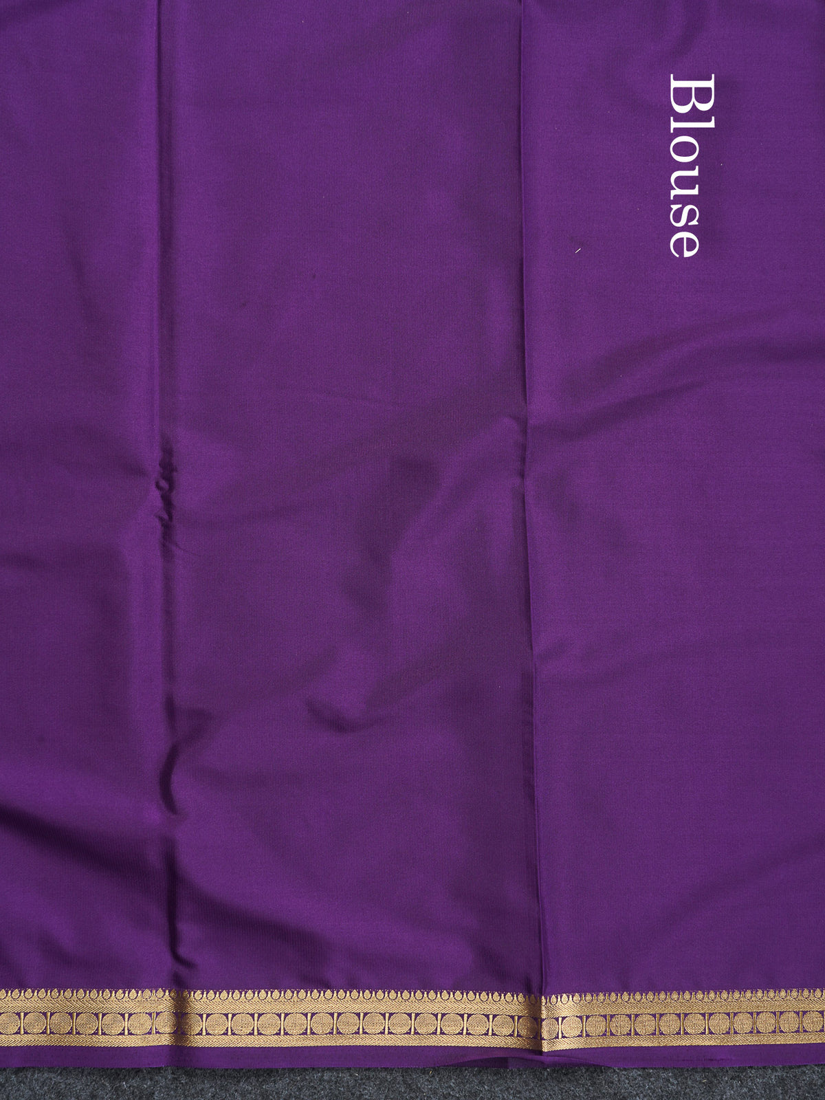 Semi Mysore Silk Saree - Light Pink Colour Body Plain With Small Border