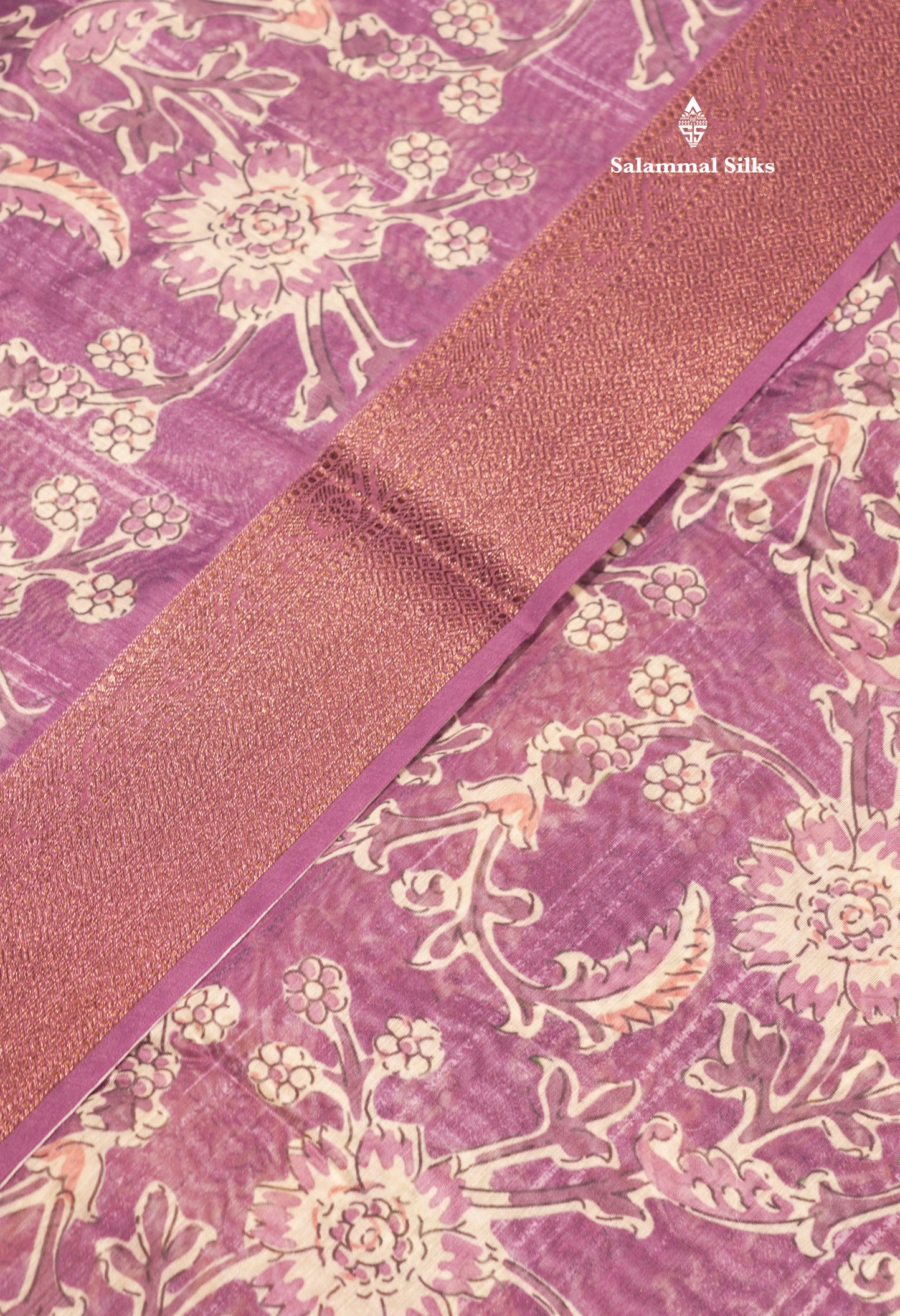 Olive Mustard Yellow Colour Chanderi Mixed Cotton Saree With Blouse