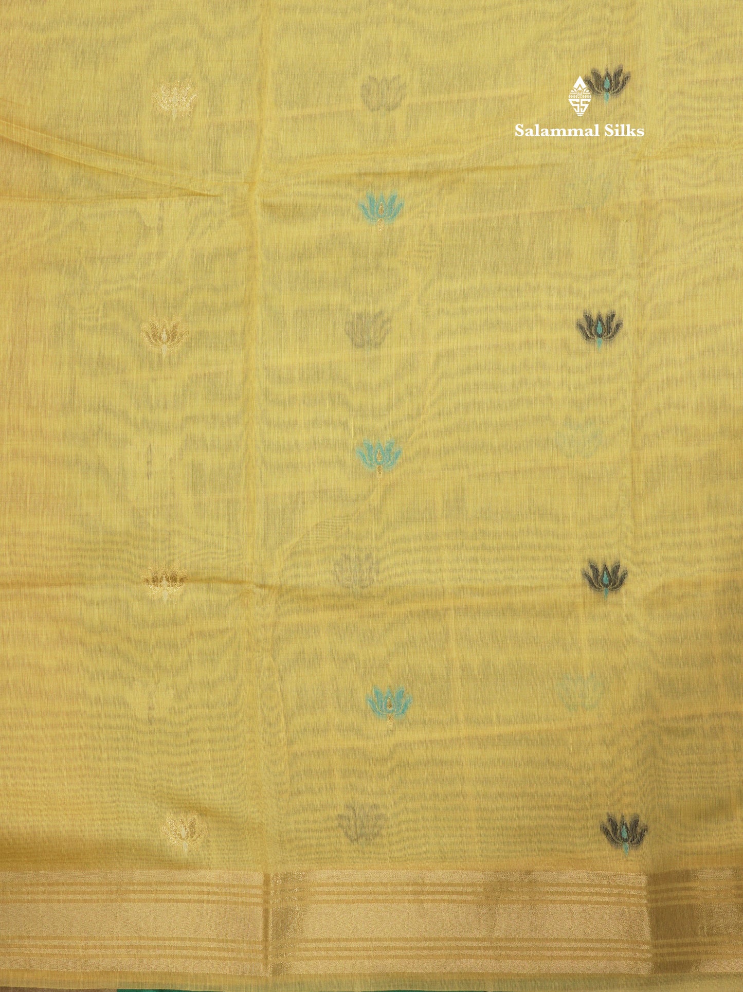 Lavender Colour Meenakari Work Muga Cotton Saree With Contrast Purple Blouse