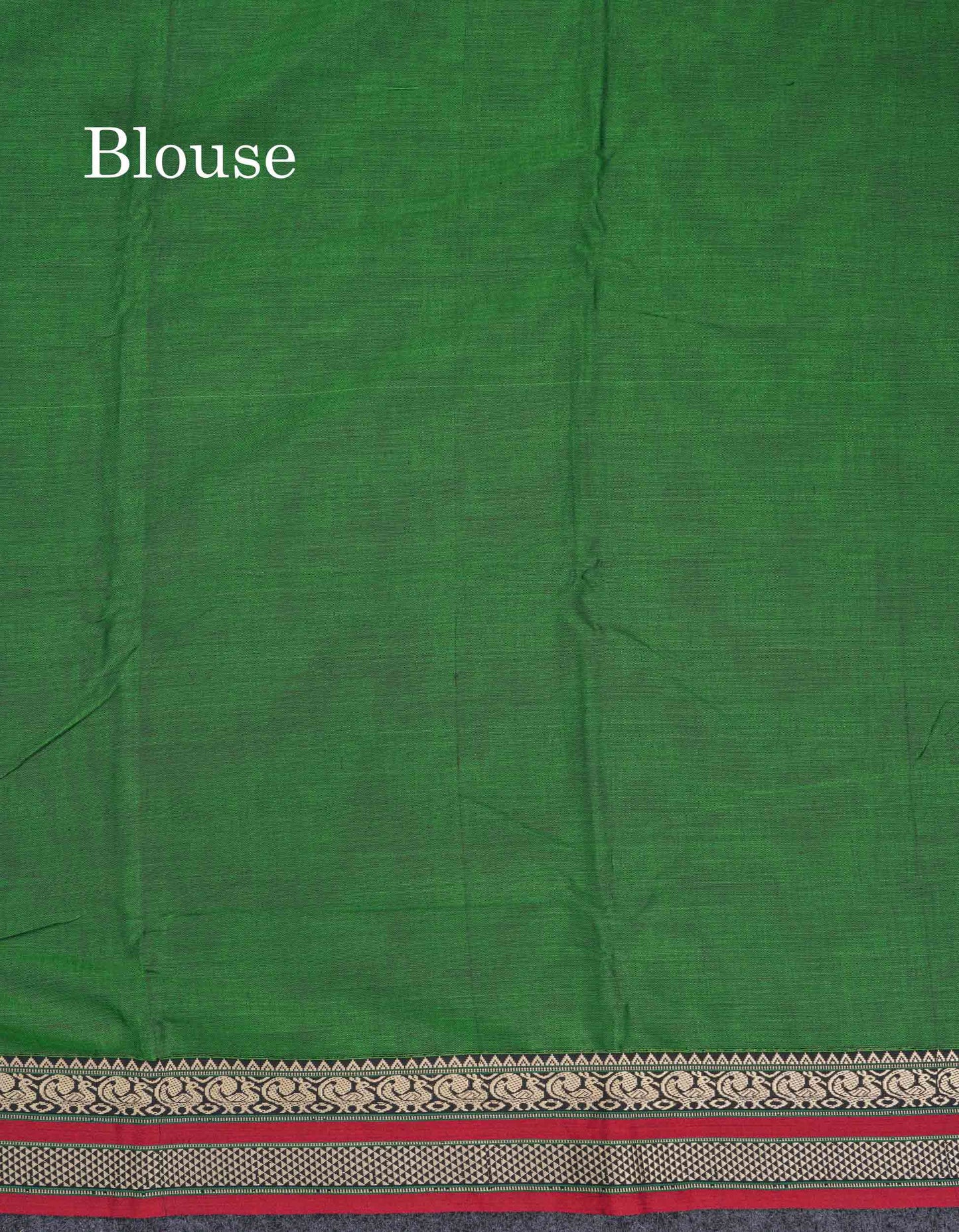 Beautiful Light Chocolate Plain Pure Cotton Saree With Traditional Border