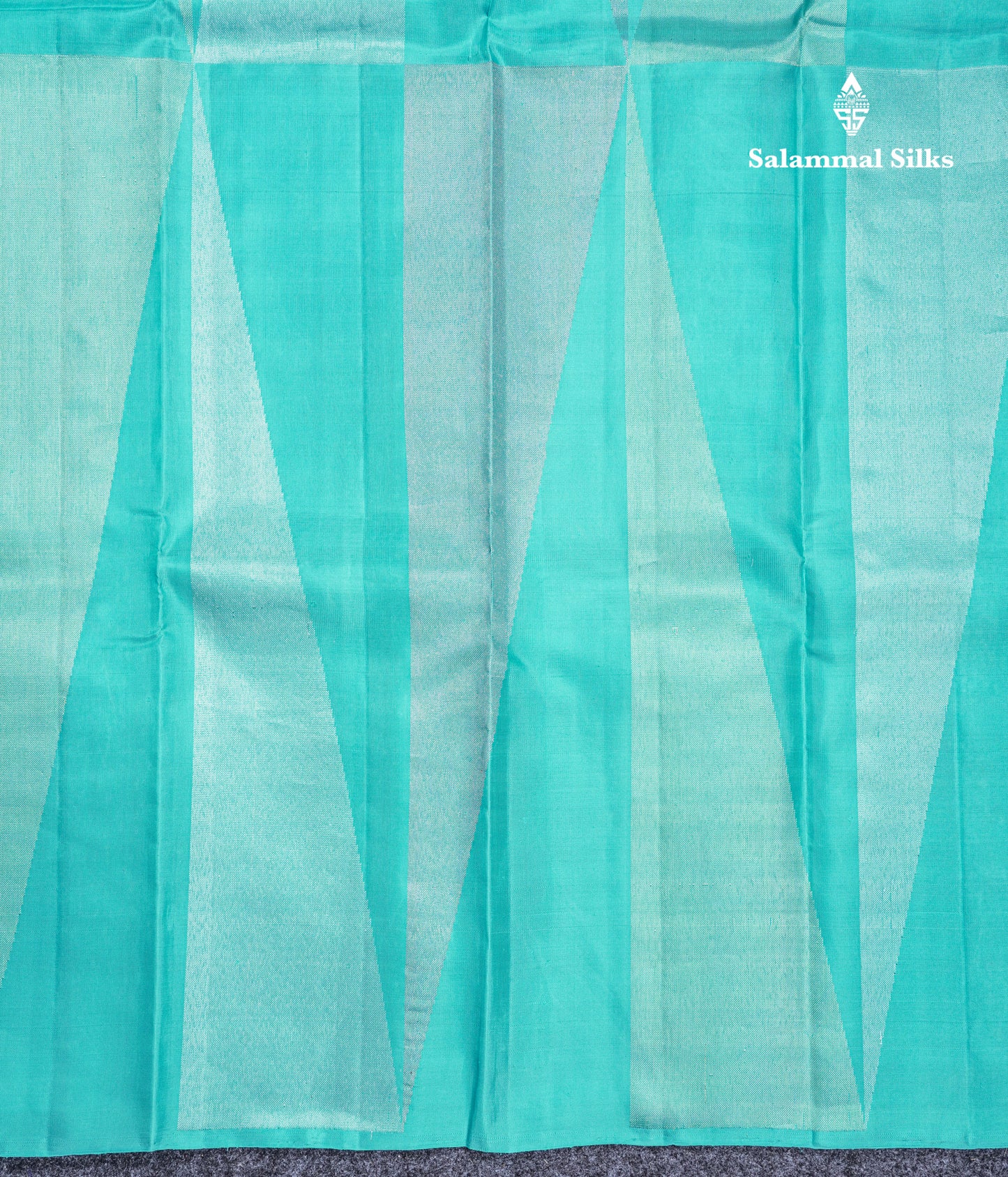 Sky Blue Colour Fancy Pure Kanjivaram Silk Saree With Blouse