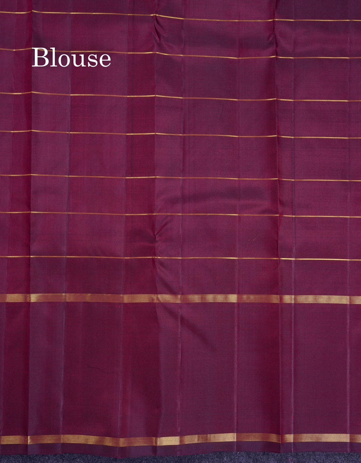 Beautiful Dark Maroon Chakaram & Mayil Butta Checks Pure Kanjivaram Silk Saree With Traditional Gap Border