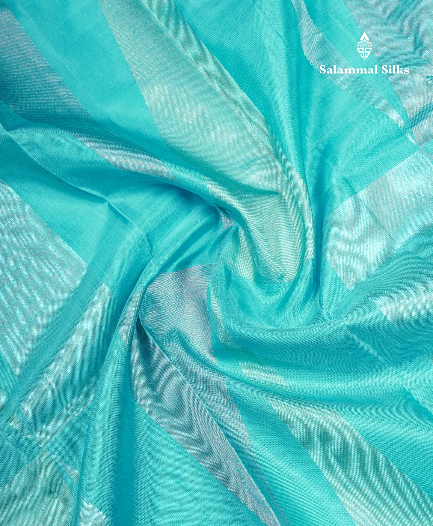 Sky Blue Colour Fancy Pure Kanjivaram Silk Saree With Blouse