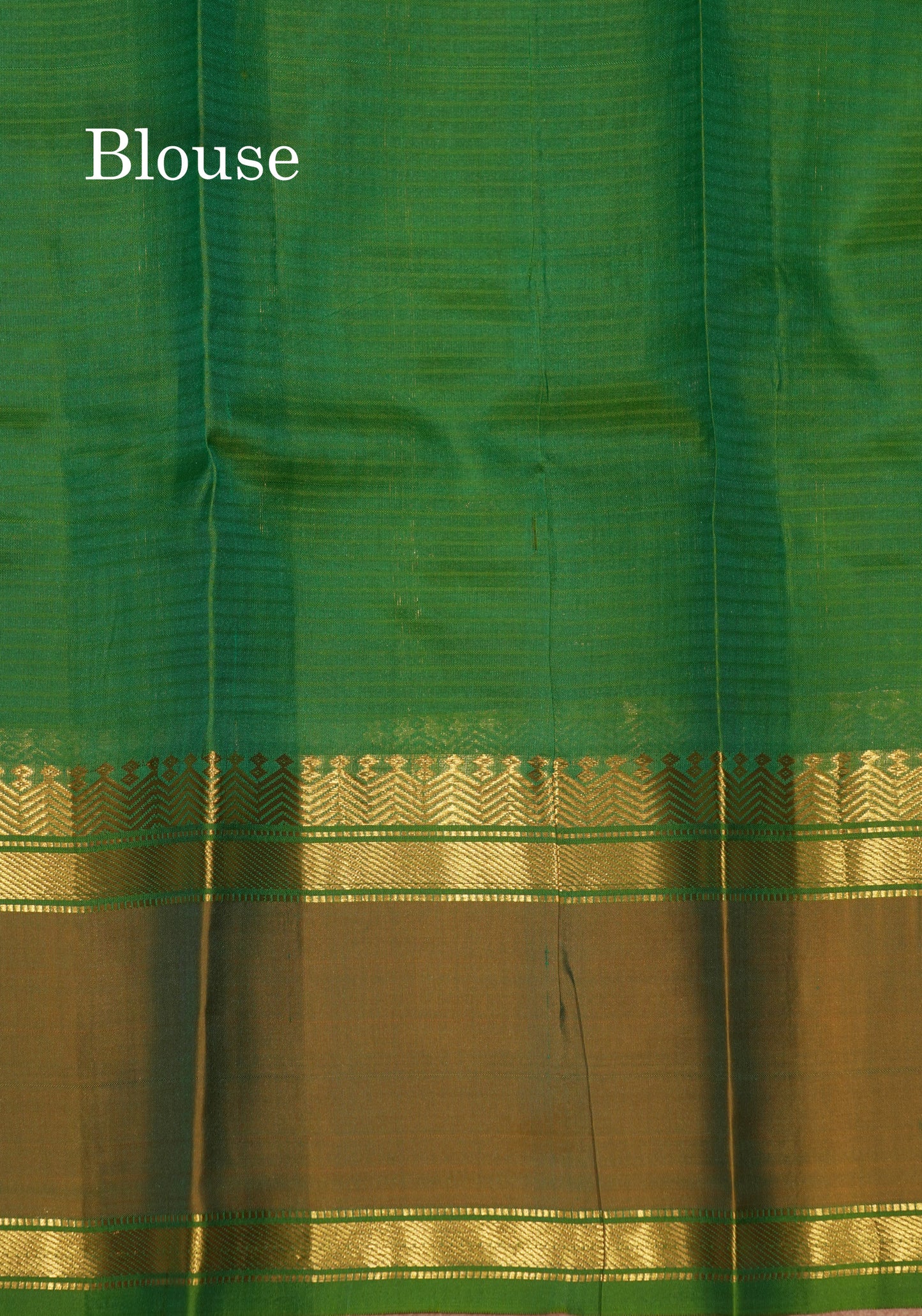 Kanjivaram Pure Silk Saree Violet With Olive Green Blouse