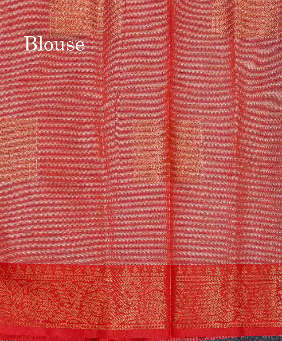 Jute Cotton Mix Saree - Sandal Colour Body Zari Butta With Contrast Red Border