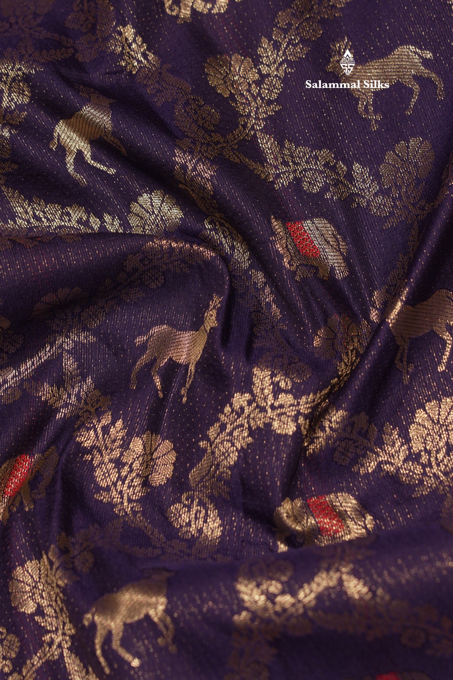 Sky Blue Colour Semi Silk Saree With Contrast Long Red Border