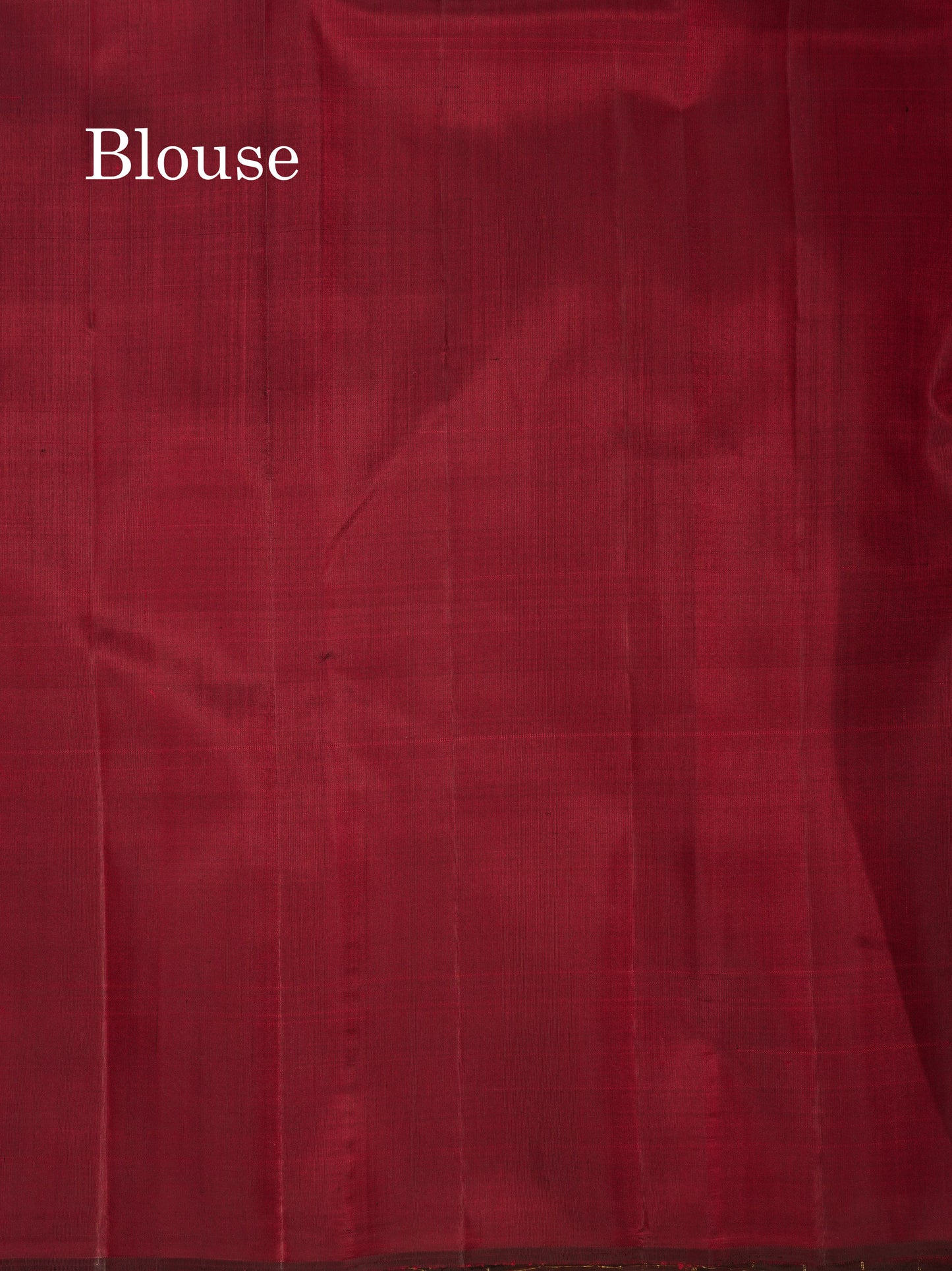 8 Kol Maroon Pure Kanjivaram Silk Saree with Traditional Temple Border
