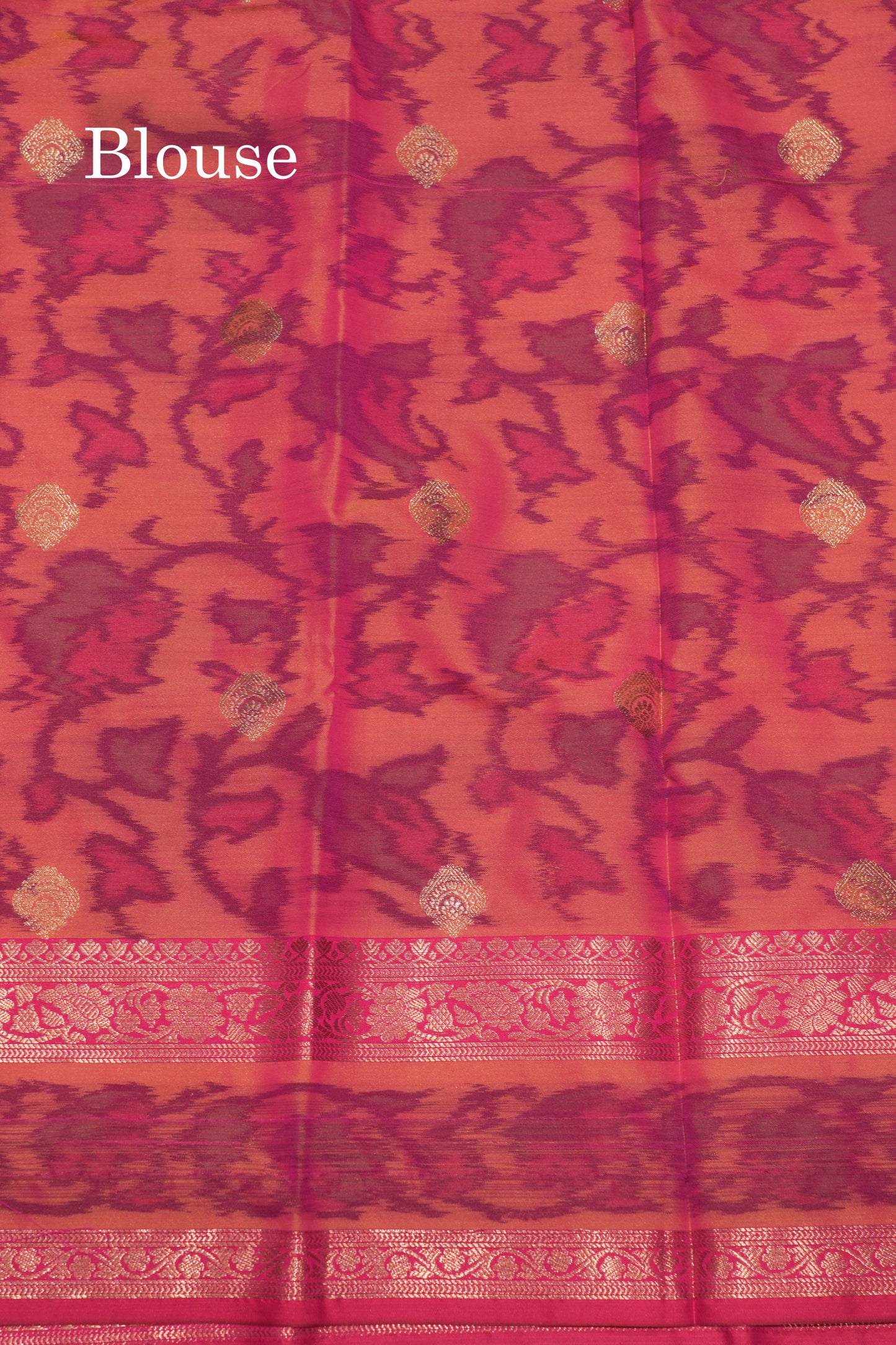 Olive Mustard Yellow Colour Semi Silk Saree With Pochampally Border