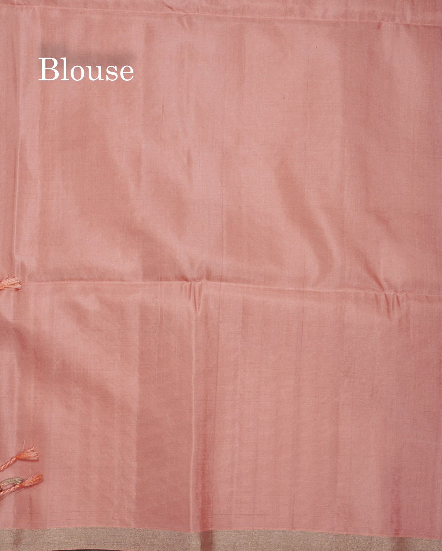 Beautiful Dual Tone Magenta Pure Kanjivaram Soft Silk Saree With Contrast Peach Blouse