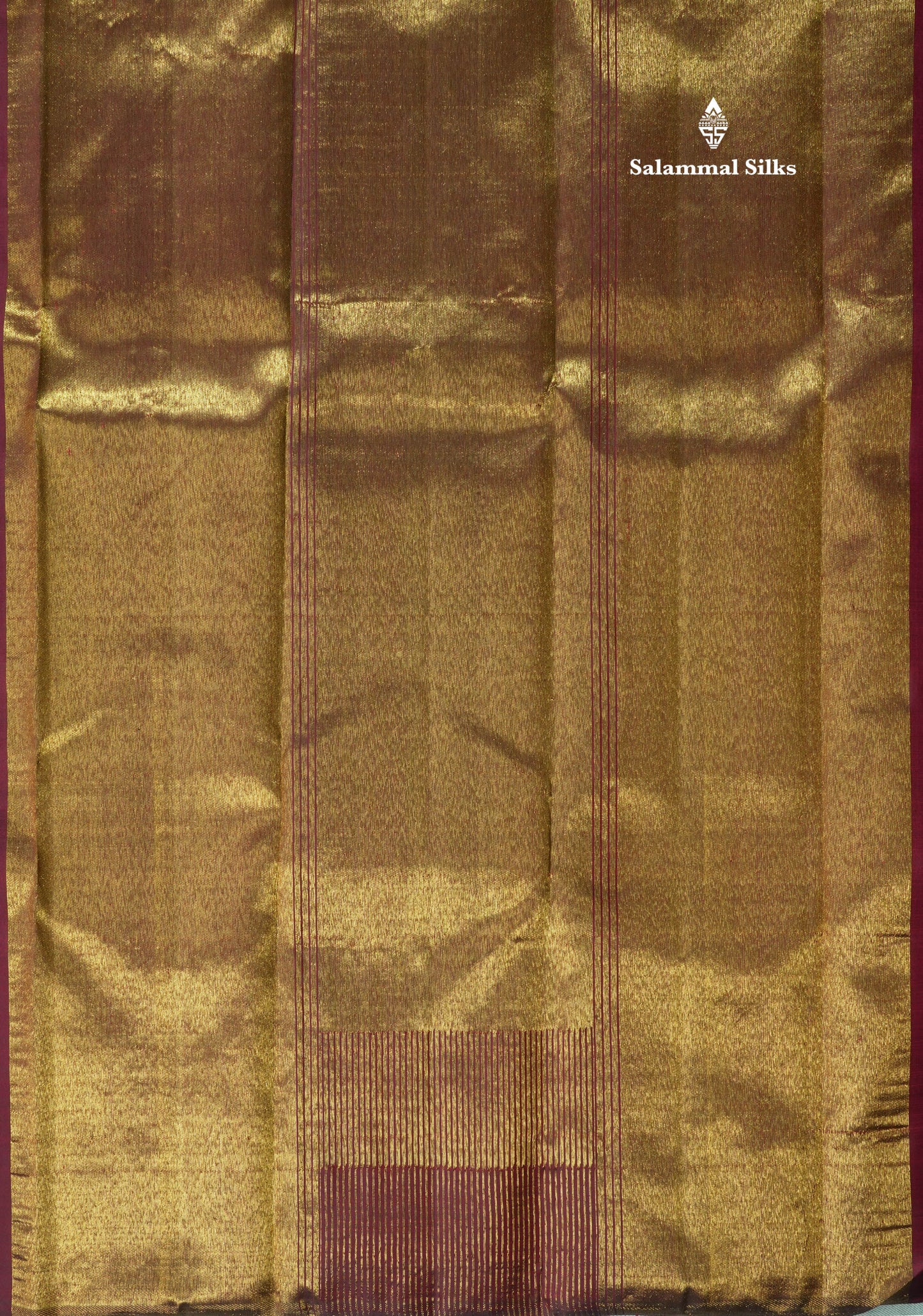 8 Kol Vadamalli Pure Kanjivaram Silk Saree with Traditional Temple Border