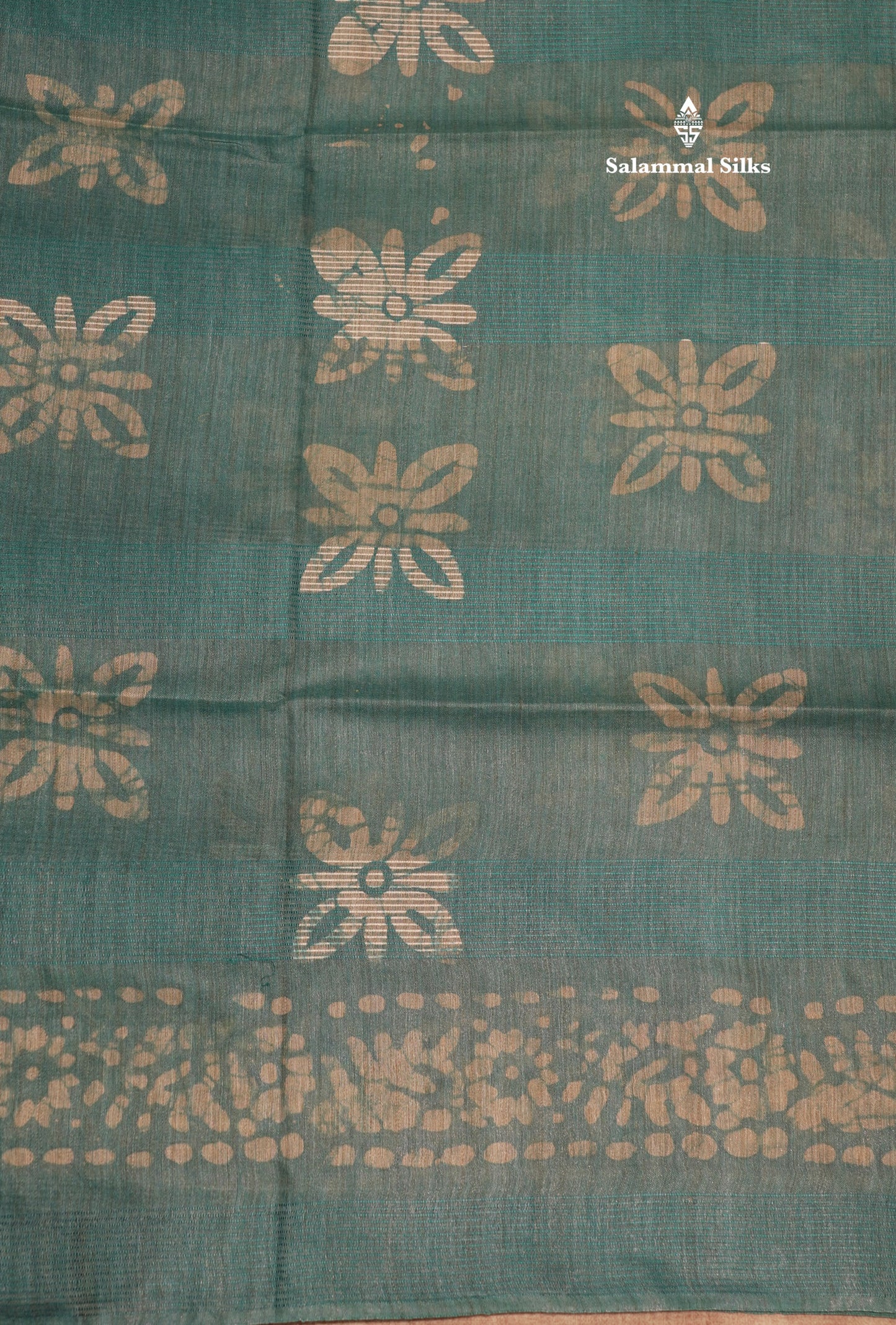 Brown Colour Printed Pure Cotton With Mustard Yellow Blouse