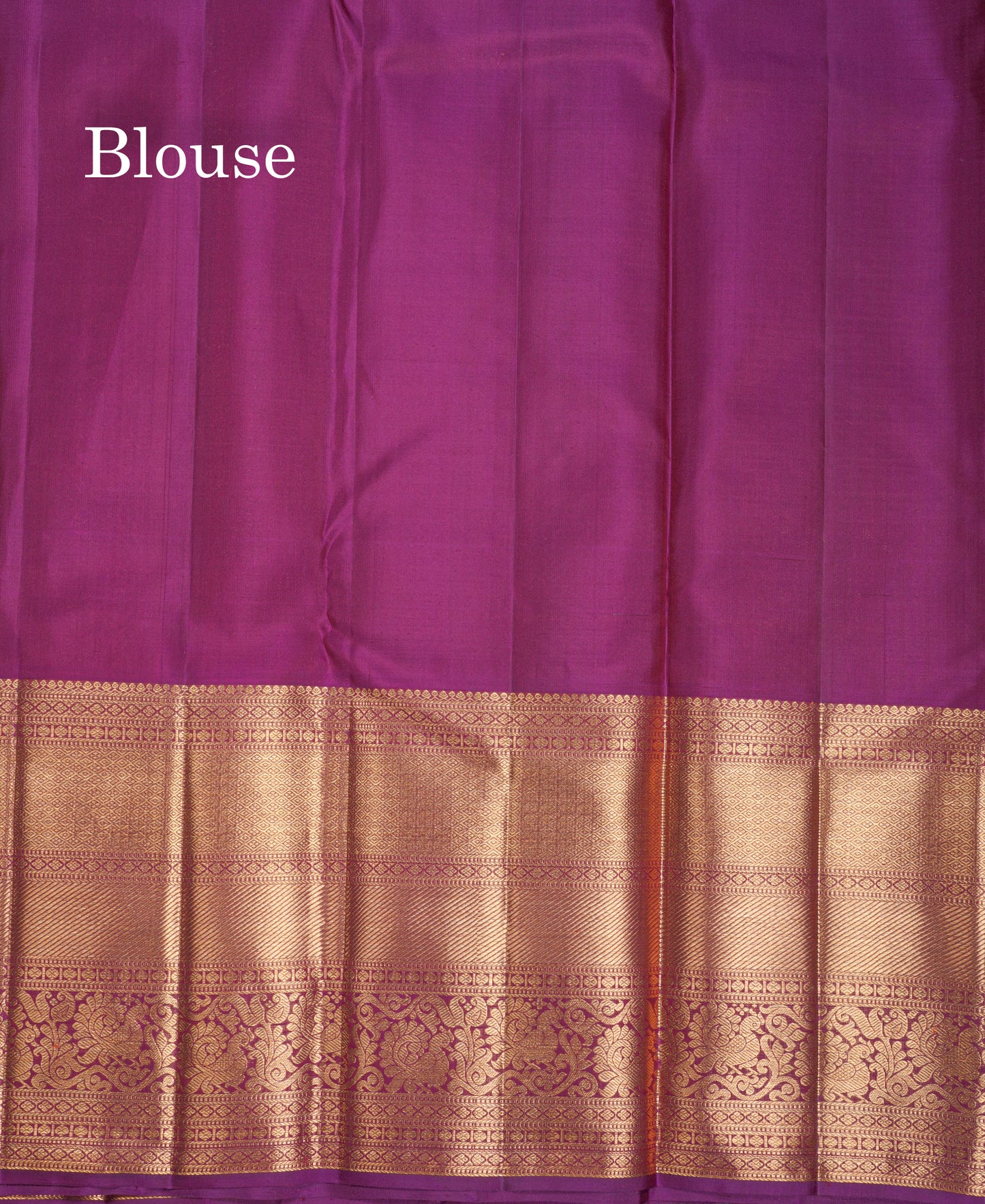 Beautiful Sapphire Green 2G Pure Kanjivaram Silk Saree With Contrast Dark Purple Traditional Evening Morning Border