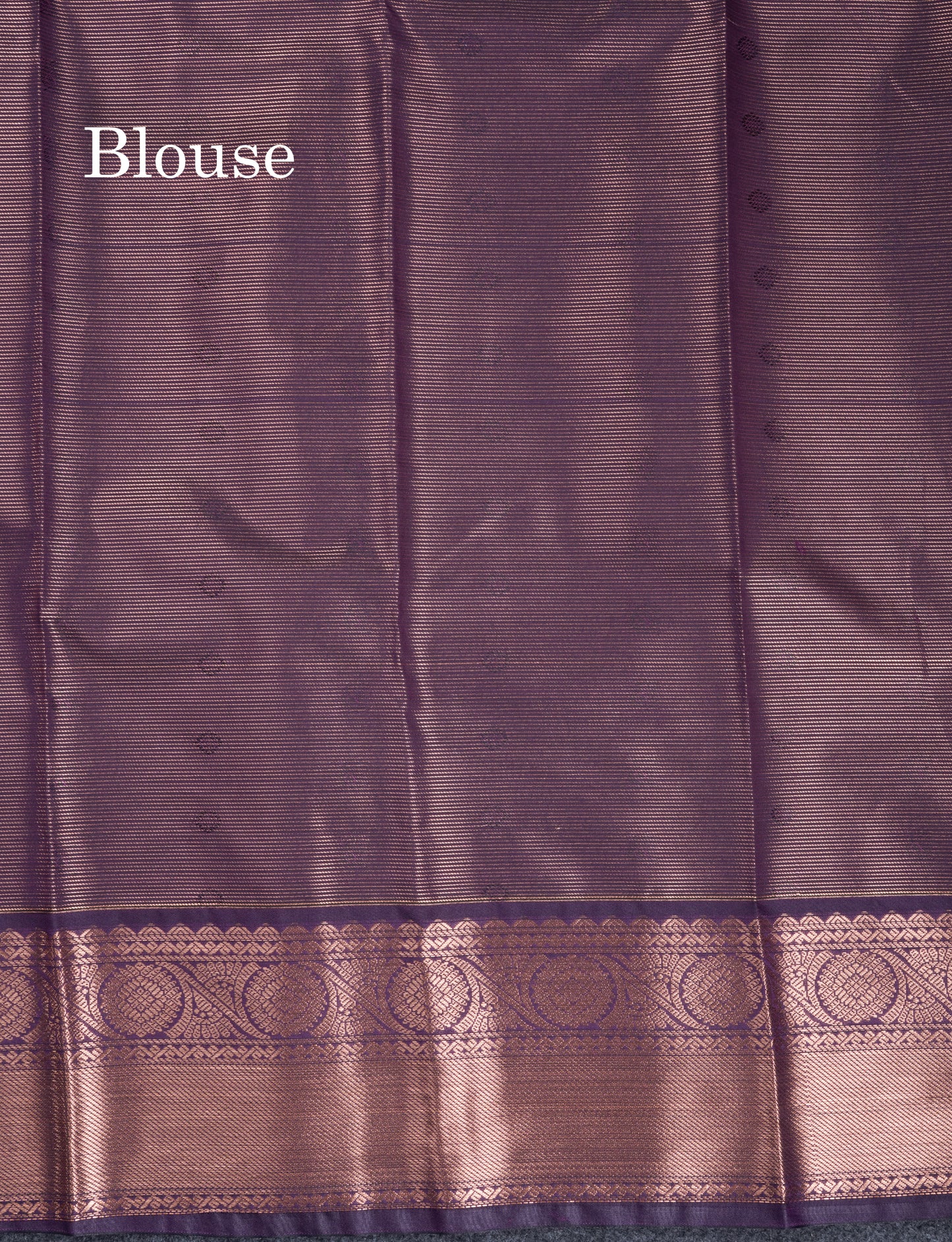 Peach Pink Vairaoosi Lines Semi Silk Saree With Contrast Sapphire Green Border
