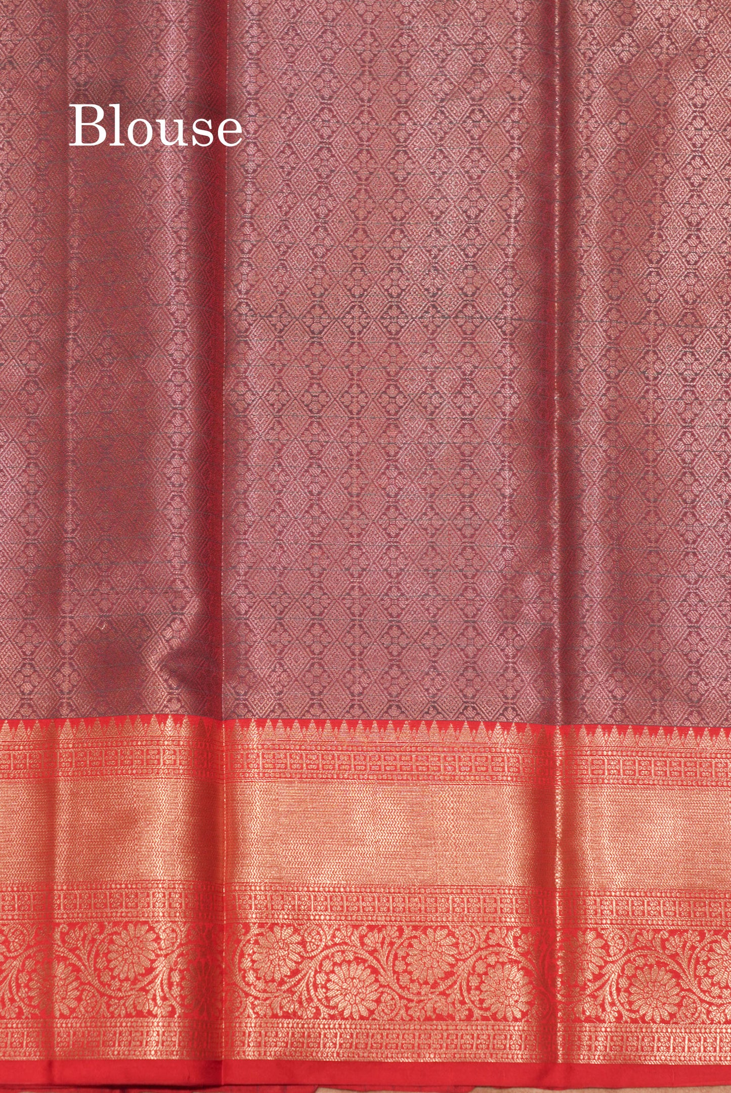 Peacock Green Colour Fancy Semi Silk Saree With Contrast Red Border
