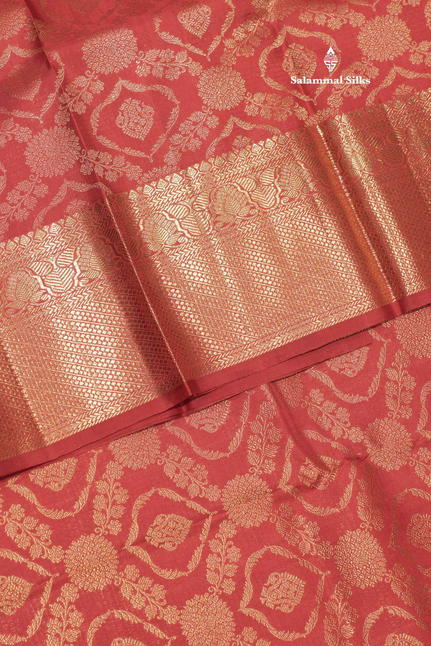 Onion Pink Colour Pure Kanjivaram Silk Saree