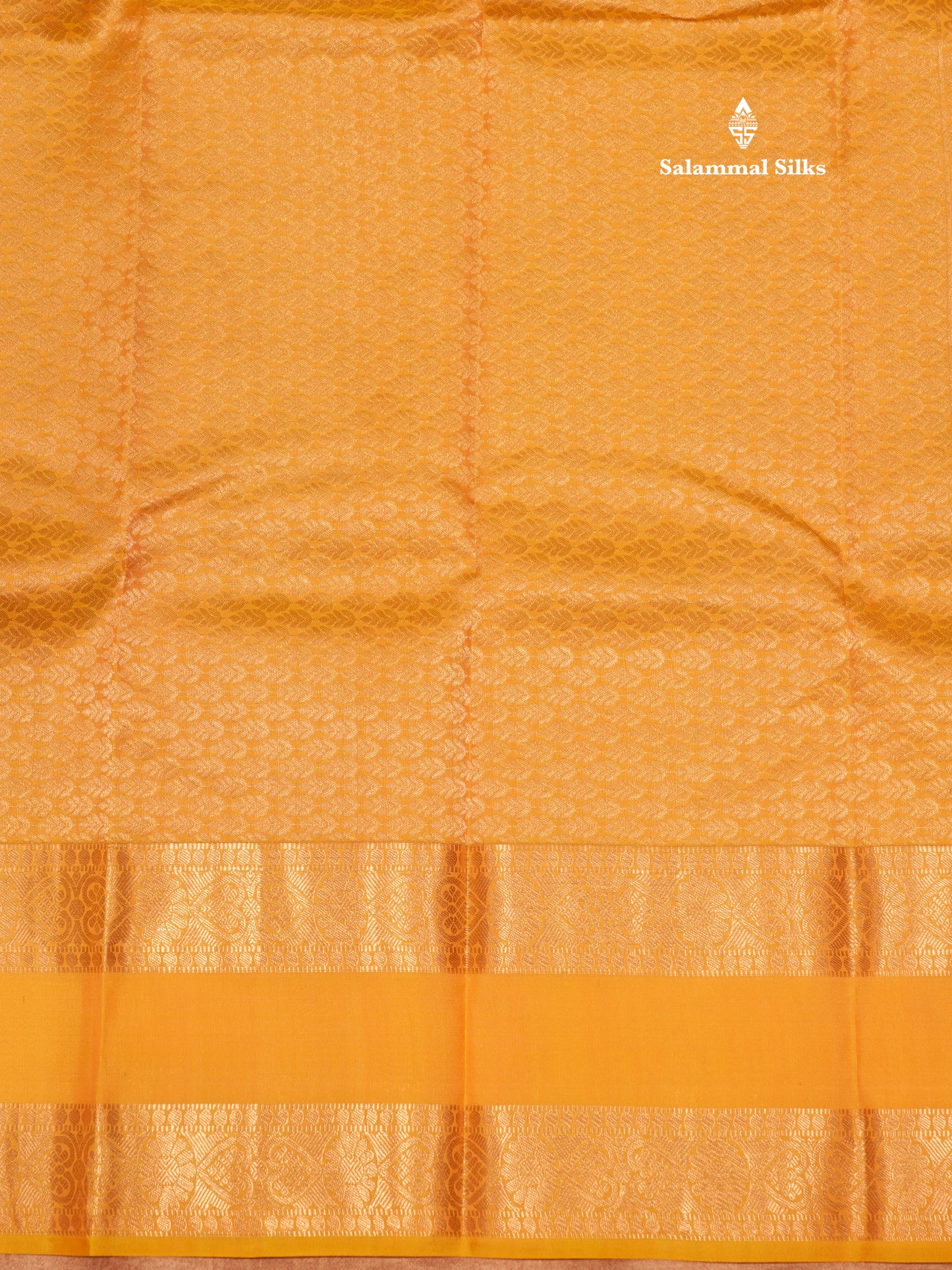 Mango Yellow Colour Pure Kanjivaram Silk Saree With Double Border
