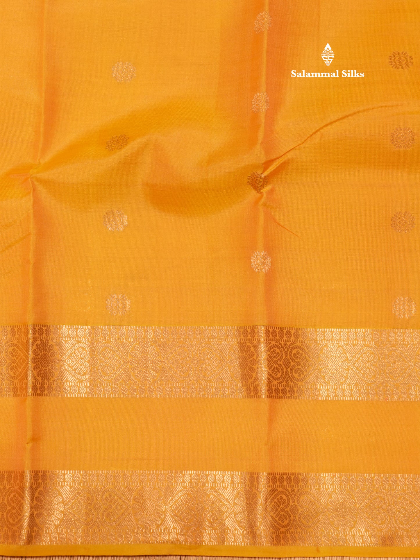 Mango Yellow Colour Pure Kanjivaram Silk Saree With Double Border